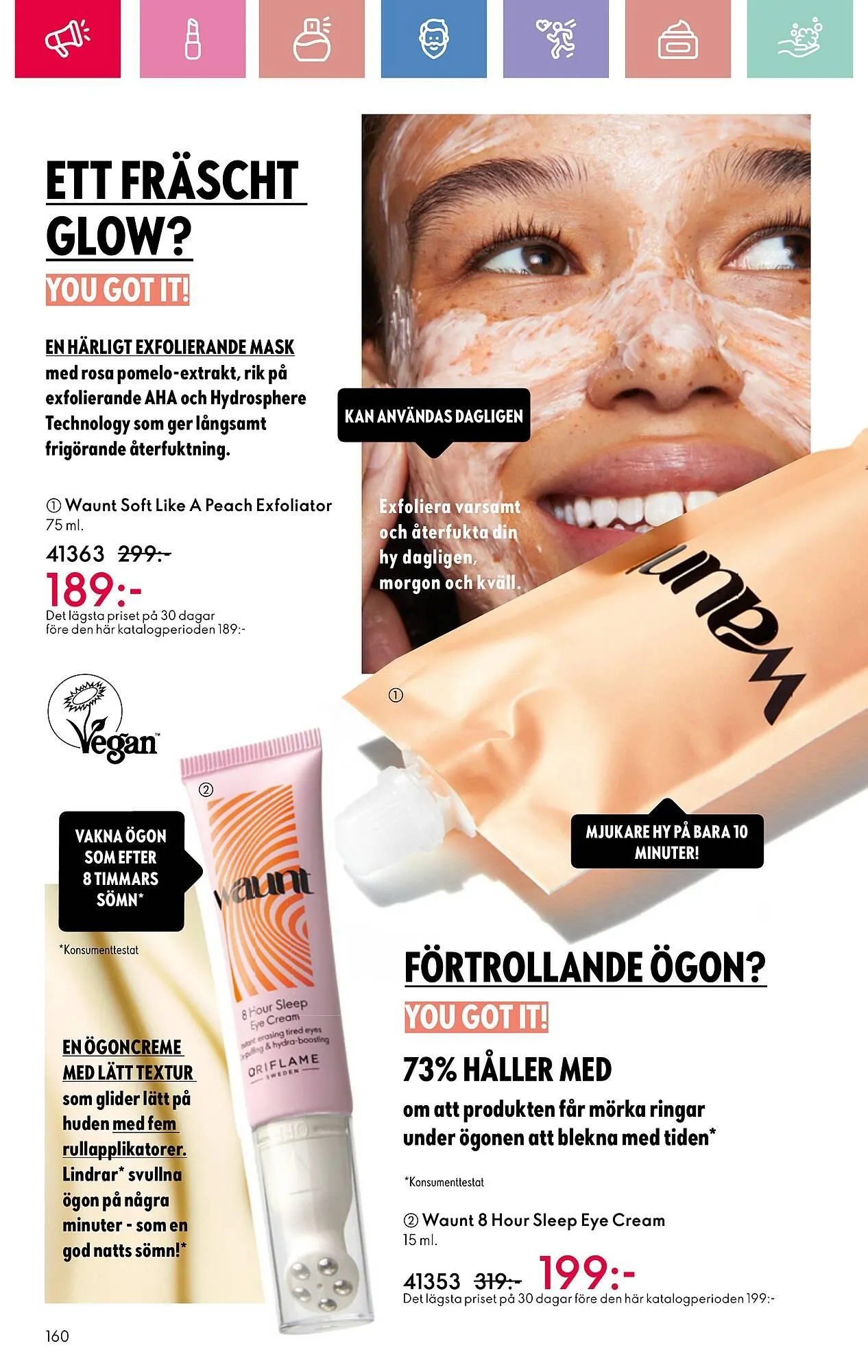 Oriflame reklamblad från 20 april till 9 maj 2025 - Reklamblad sidor 160