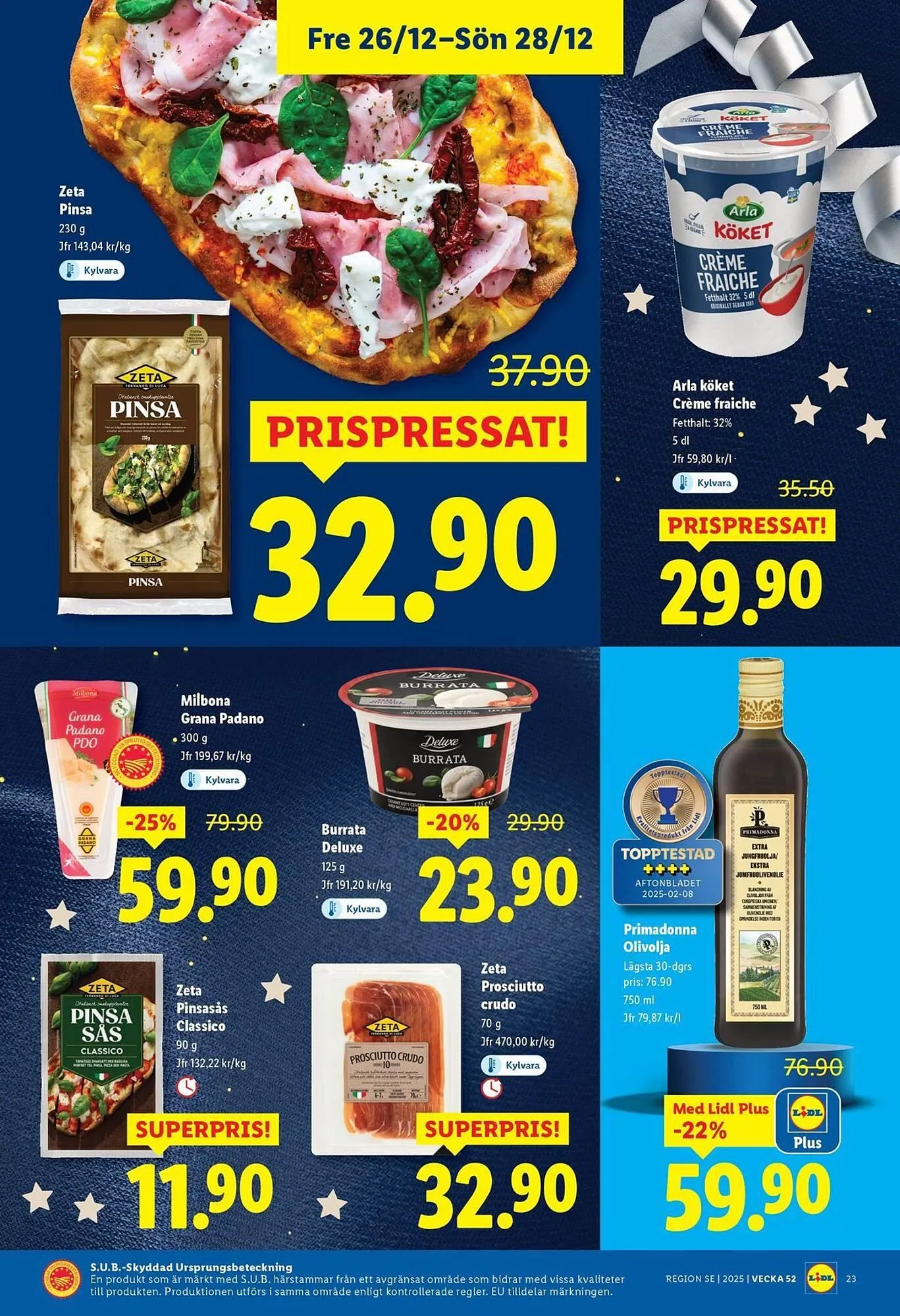 Lidl reklamblad från 22 december till 28 december 2025 - Reklamblad sidor 25