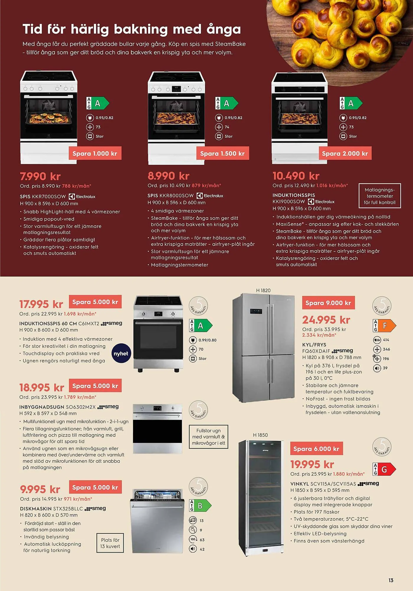 Electrolux Home reklamblad från 5 november till 24 december 2023 - Reklamblad sidor 13