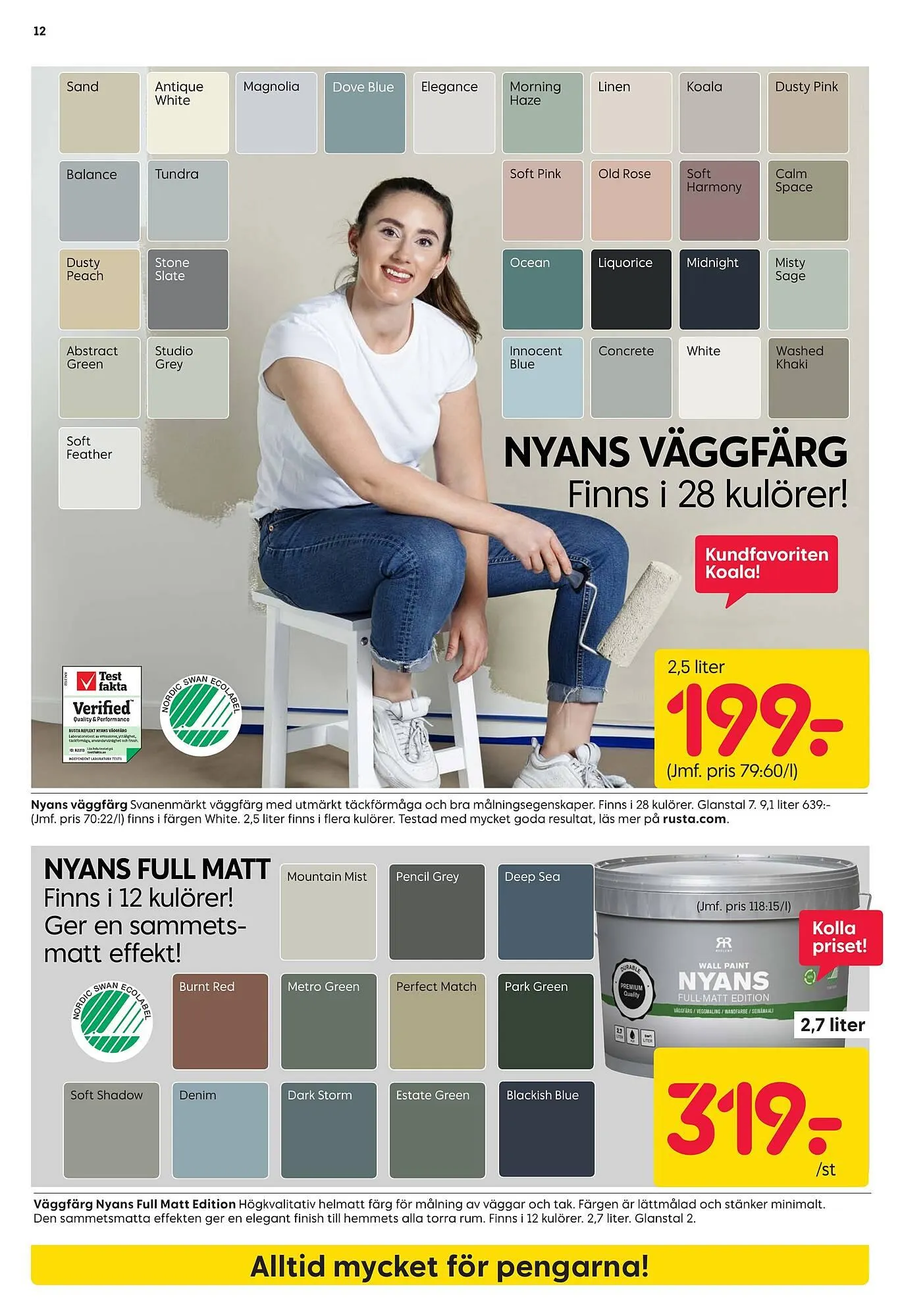 Rusta reklamblad från 12 maj till 17 maj 2025 - Reklamblad sidor 12