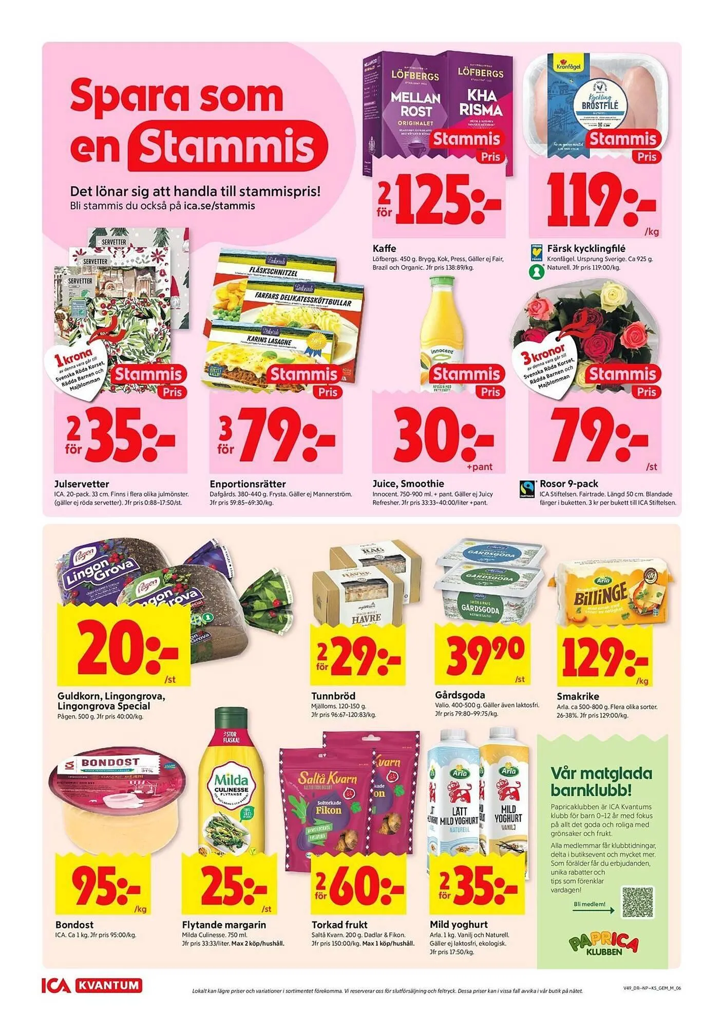 ICA Kvantum reklamblad från 1 december till 7 december 2025 - Reklamblad sidor 6