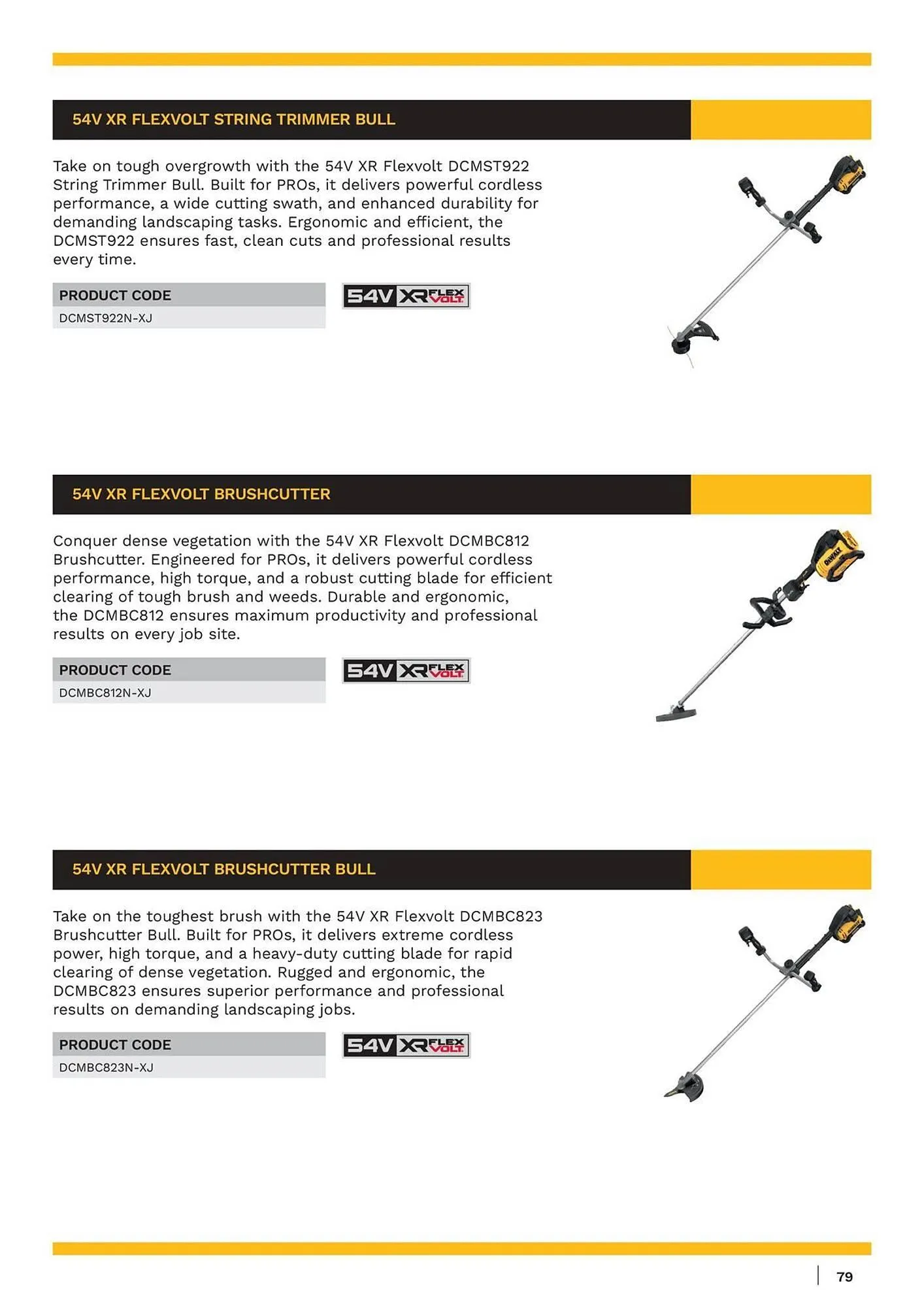Dewalt reklamblad från 18 oktober till 1 november 2025 - Reklamblad sidor 79