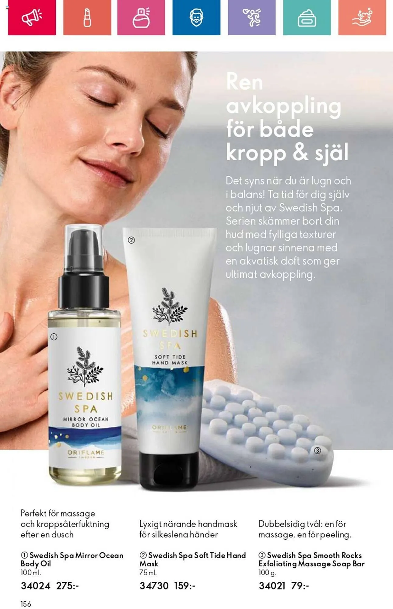 Oriflame reklamblad från 24 oktober till 13 november 2024 - Reklamblad sidor 156