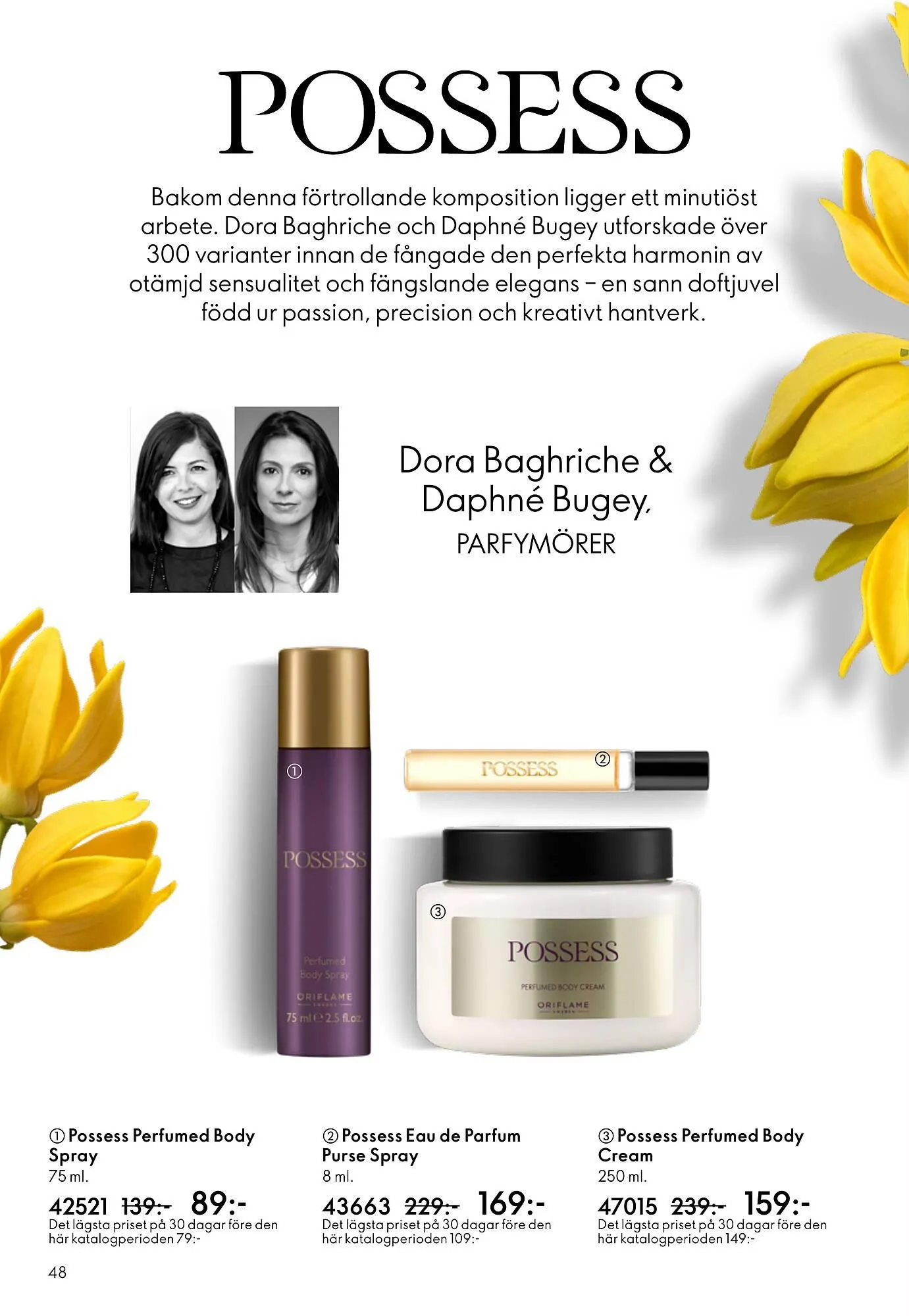 Oriflame reklamblad från 11 mars till 31 mars 2026 - Reklamblad sidor 48