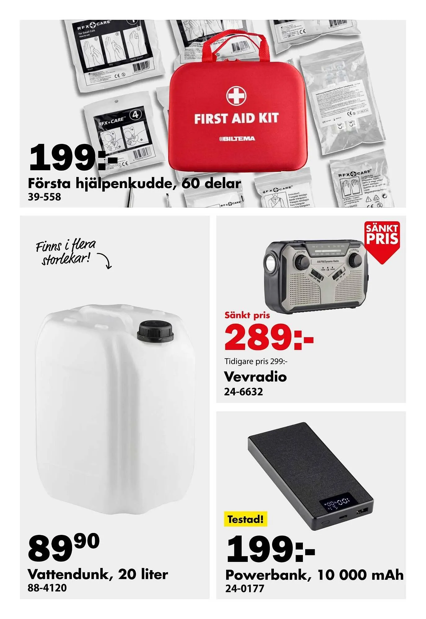 Biltema reklamblad från 23 januari till 25 februari 2026 - Reklamblad sidor 15