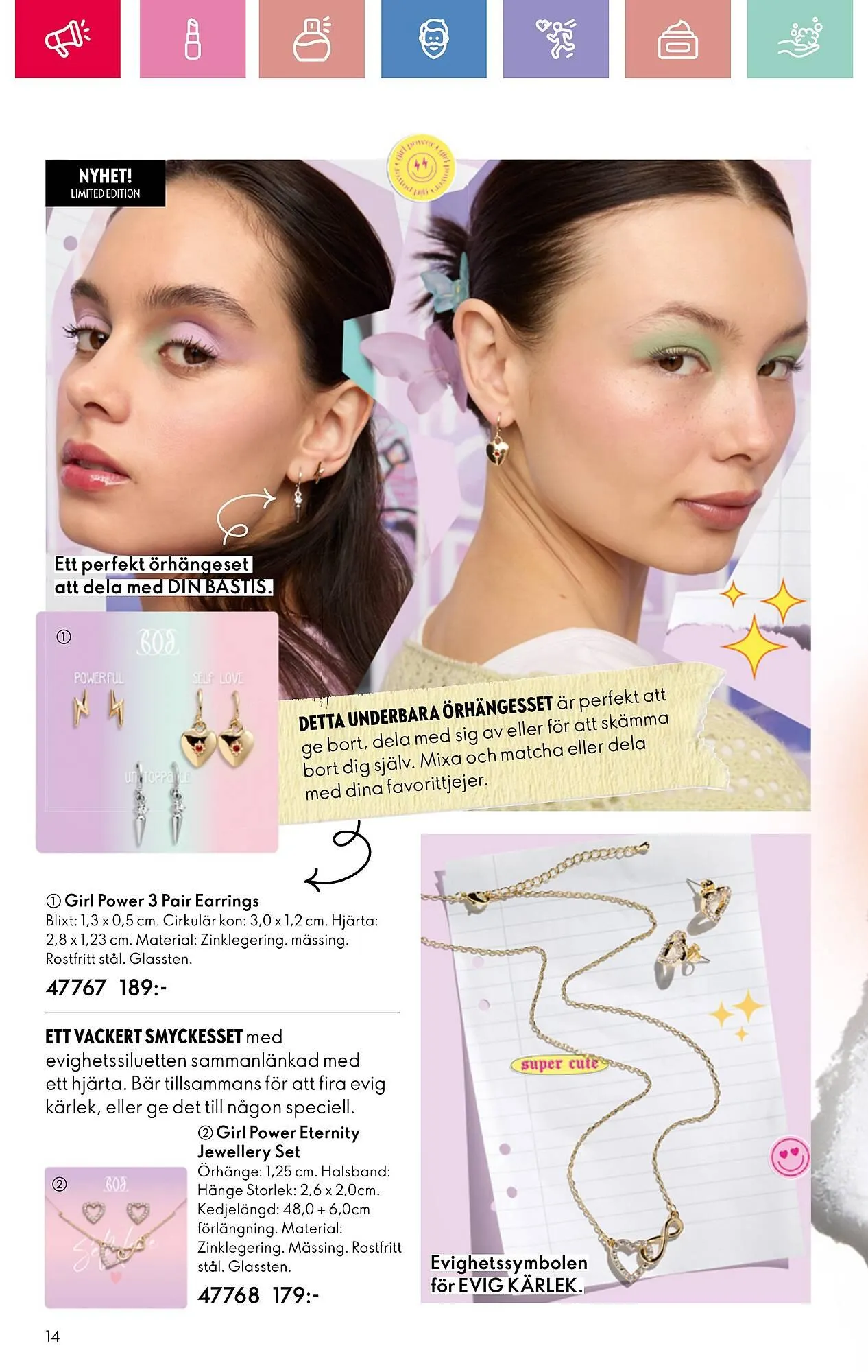 Oriflame reklamblad från 26 januari till 15 februari 2025 - Reklamblad sidor 14