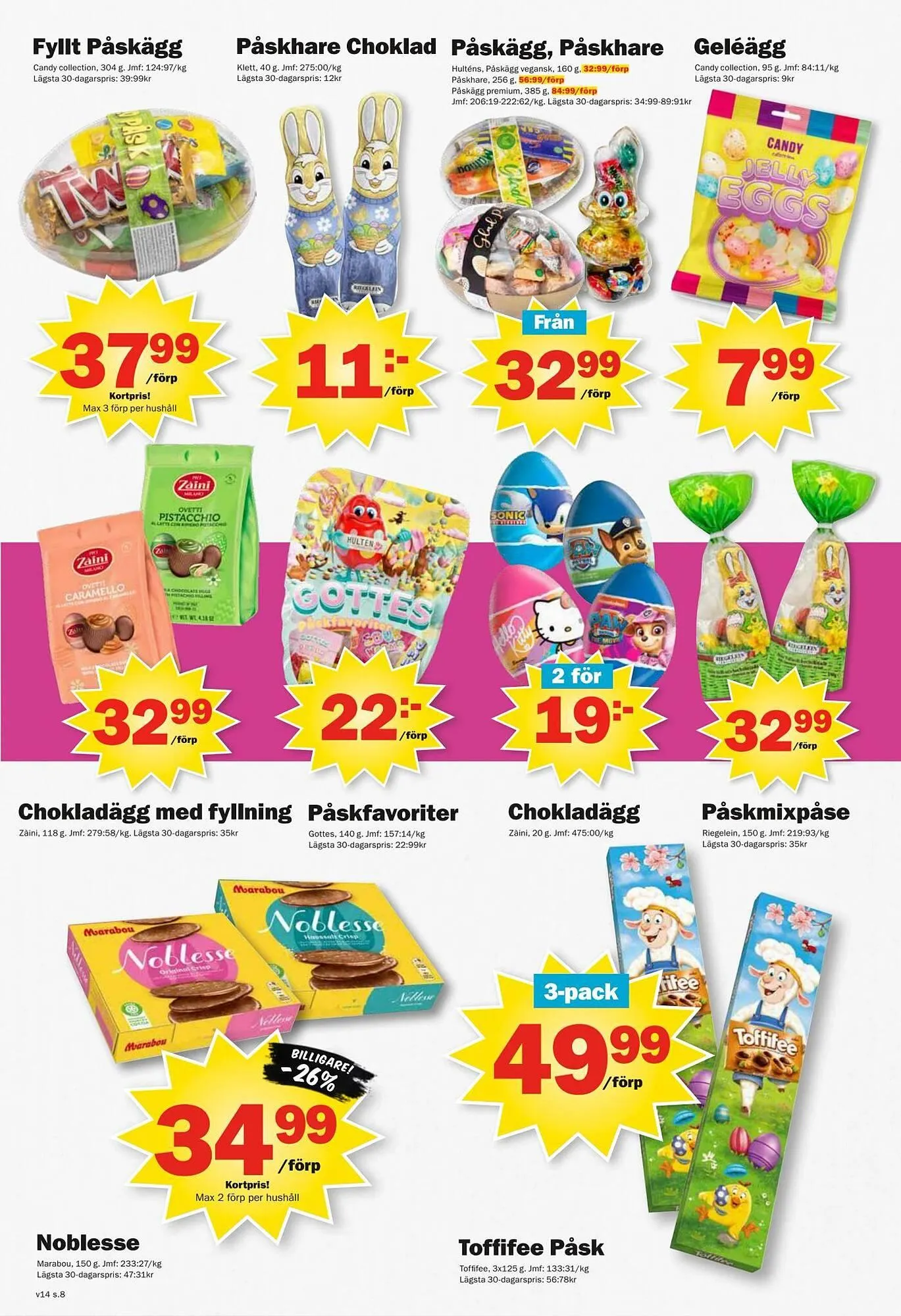 Pekås reklamblad från 30 mars till 7 april 2026 - Reklamblad sidor 8