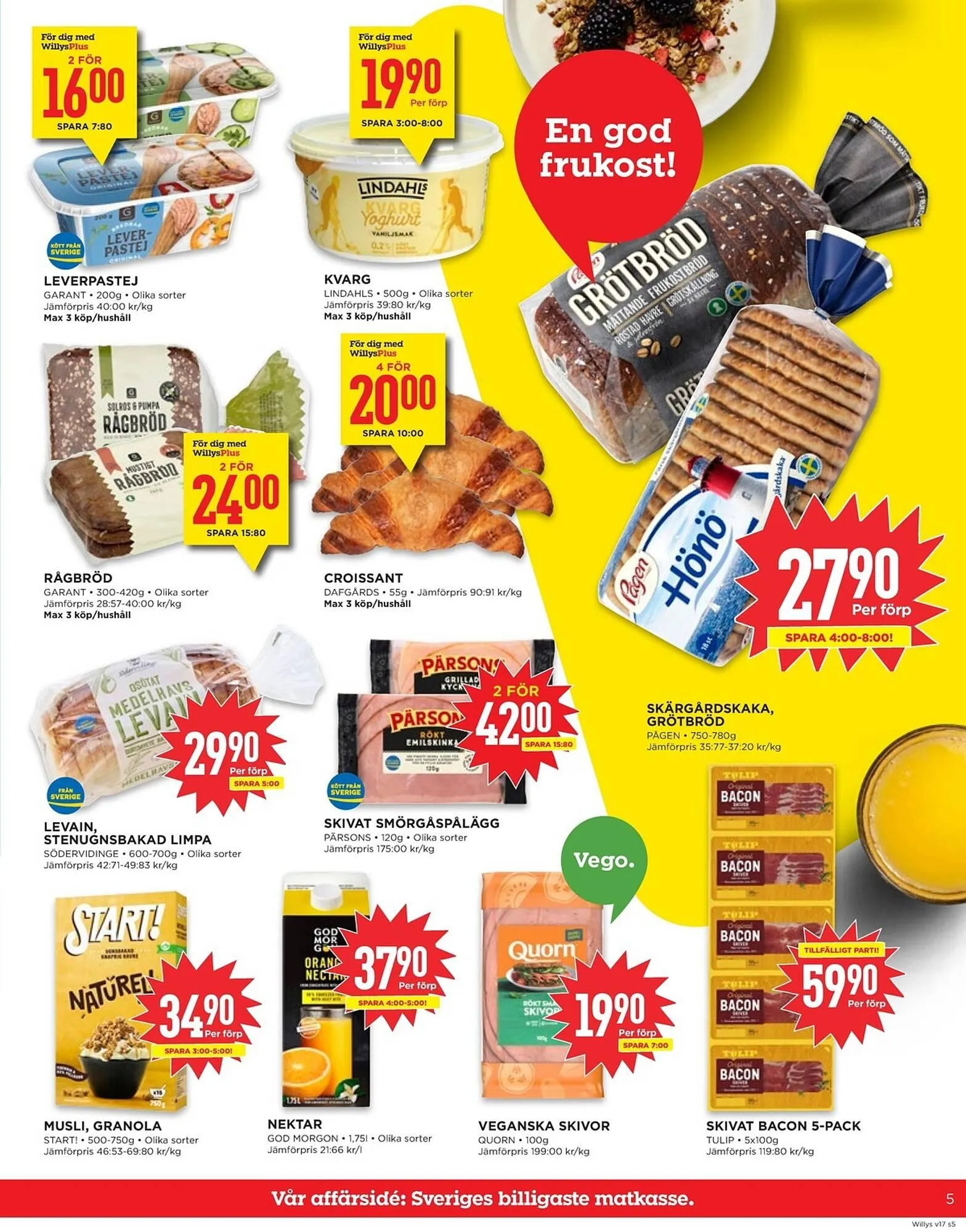Willys reklamblad från 21 april till 27 april 2025 - Reklamblad sidor 5