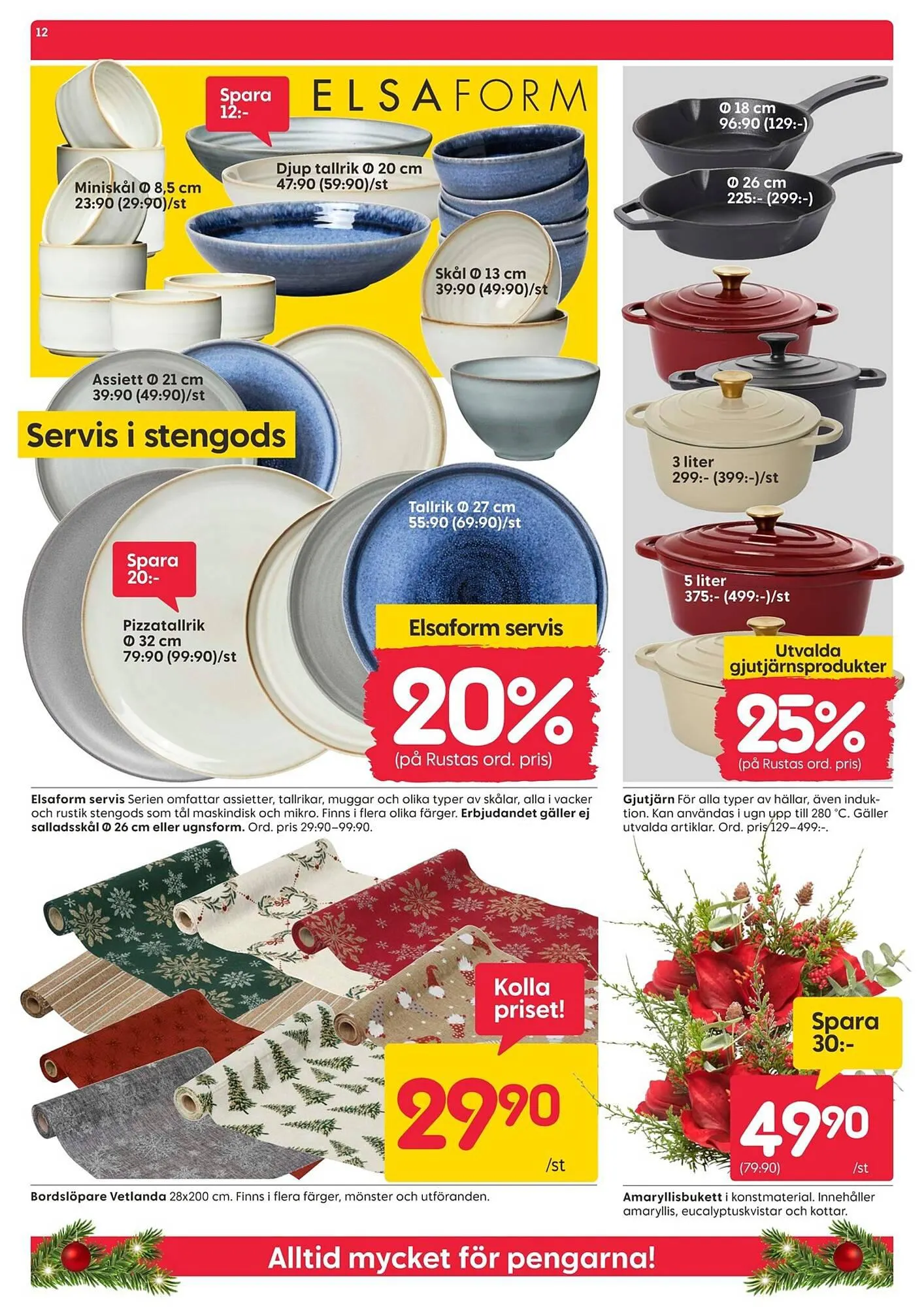 Rusta reklamblad från 6 november till 12 november 2023 - Reklamblad sidor 12