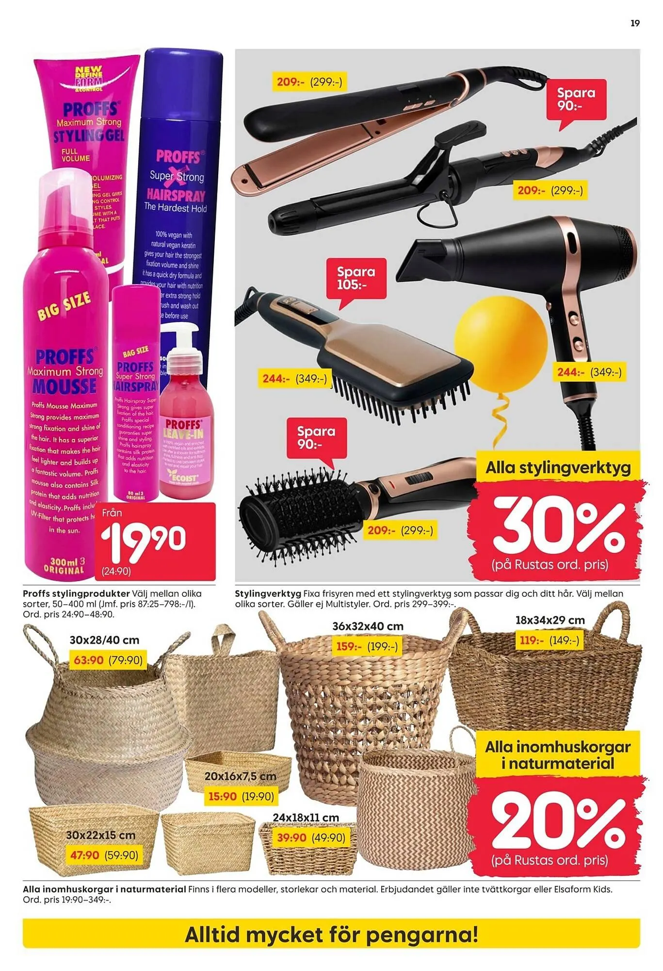 Rusta reklamblad från 20 april till 26 april 2026 - Reklamblad sidor 19