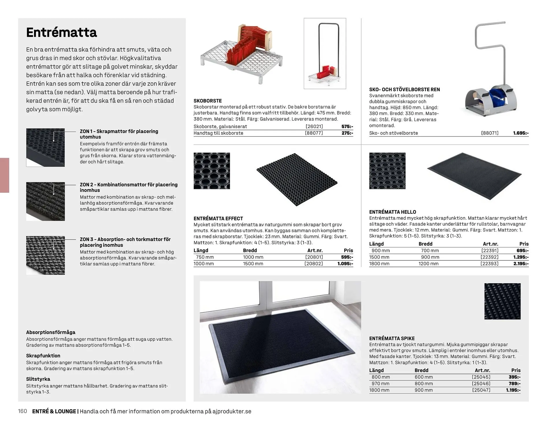 AJ Produkter reklamblad från 1 januari till 31 december 2025 - Reklamblad sidor 160