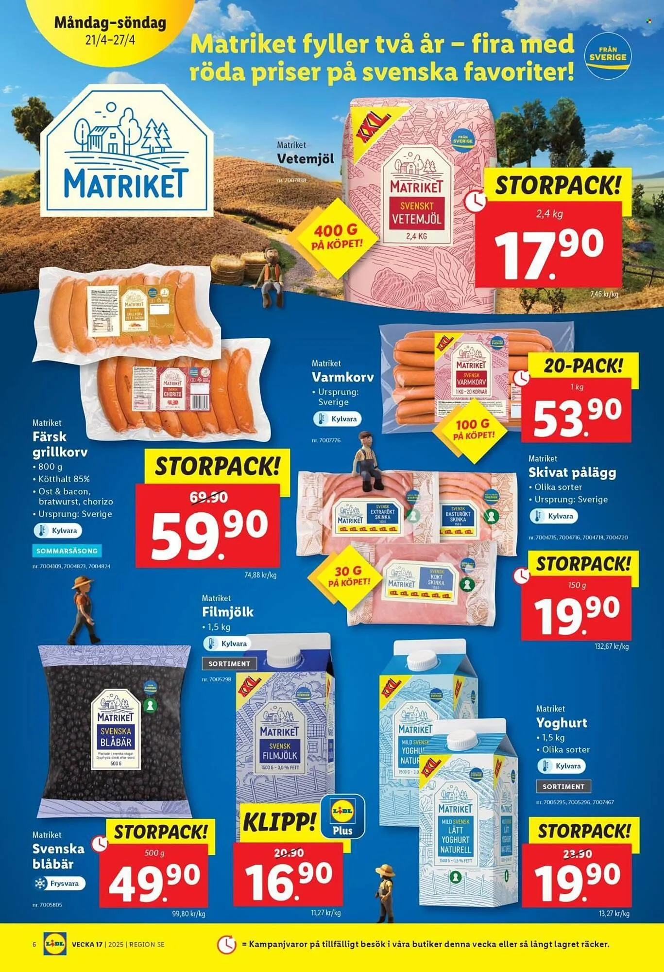 Lidl reklamblad från 21 april till 27 april 2025 - Reklamblad sidor 6