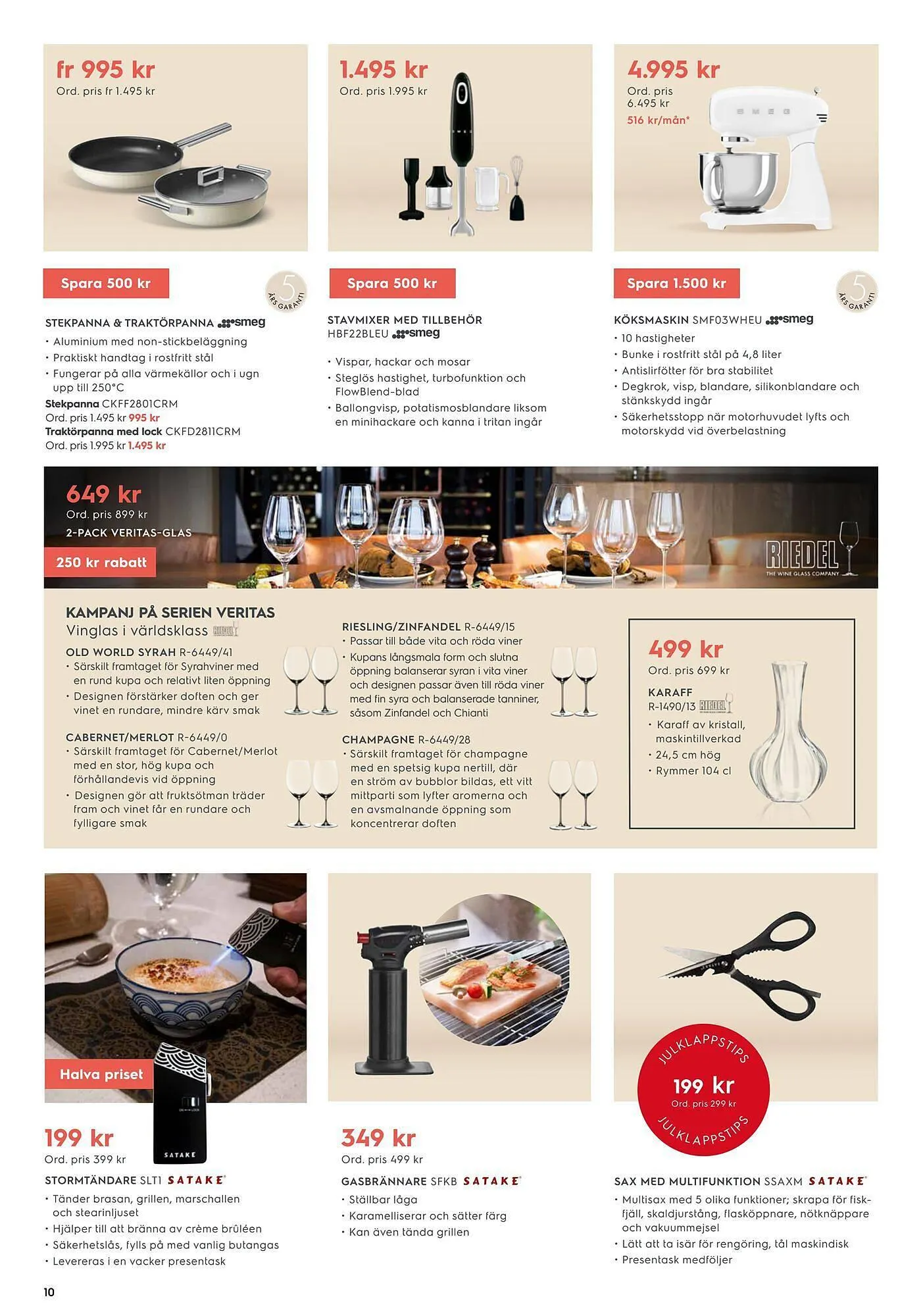 Electrolux Home reklamblad från 5 november till 24 december 2023 - Reklamblad sidor 10