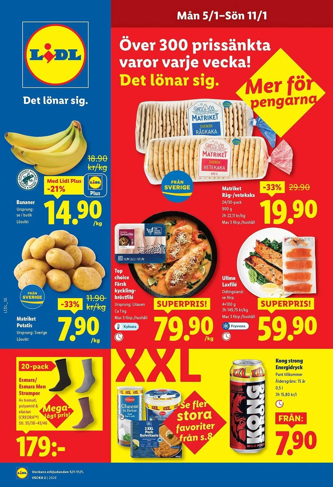 Lidl reklamblad från 5 januari till 11 januari 2026 - Reklamblad sidor 1