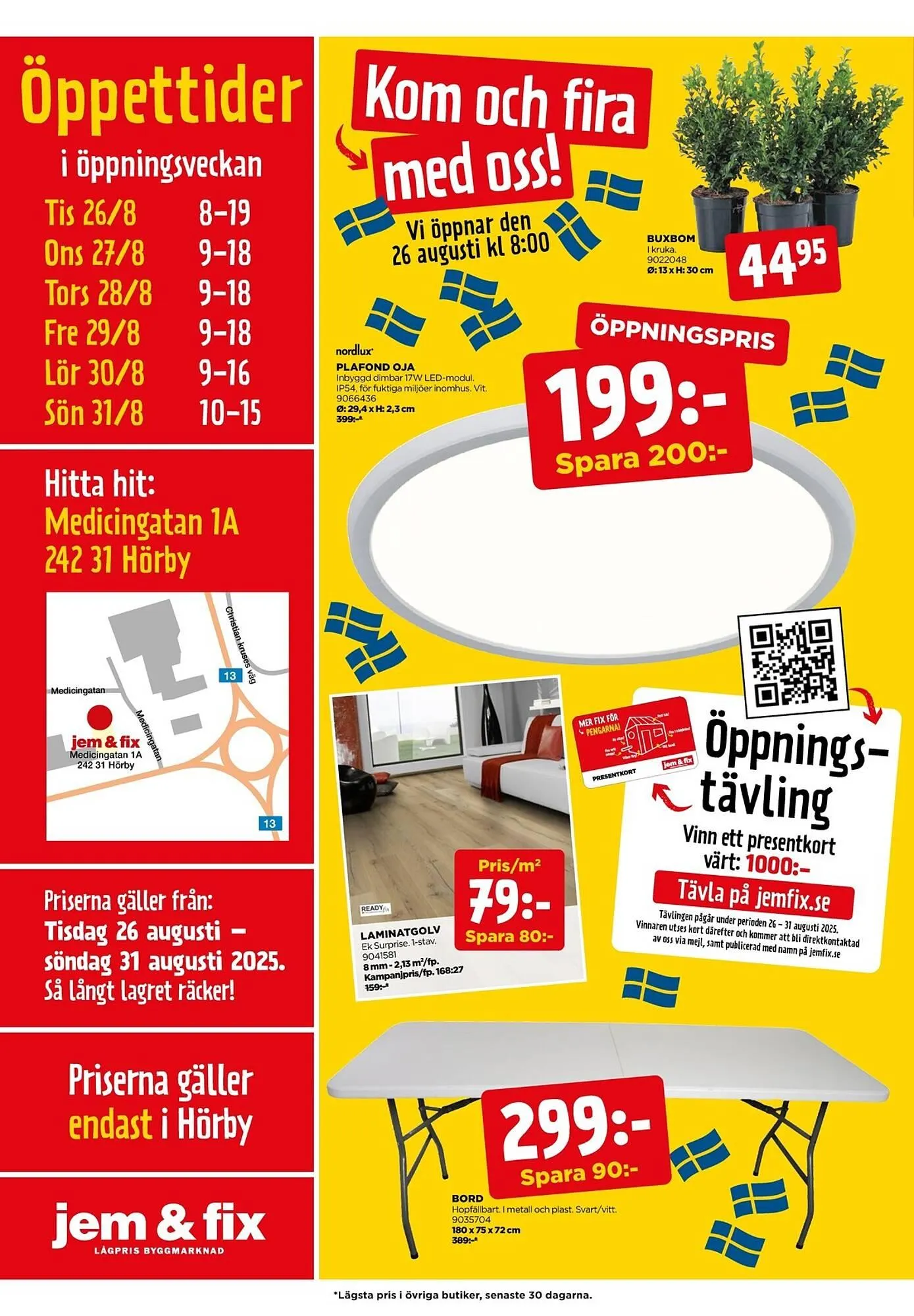 Jem&Fix reklamblad från 26 augusti till 31 augusti 2025 - Reklamblad sidor 12