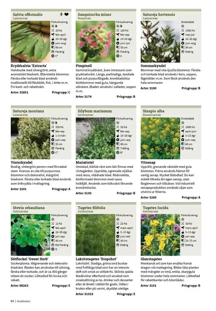 Frökatalog 2025! från 23 januari till 31 december 2025 - Reklamblad sidor 94