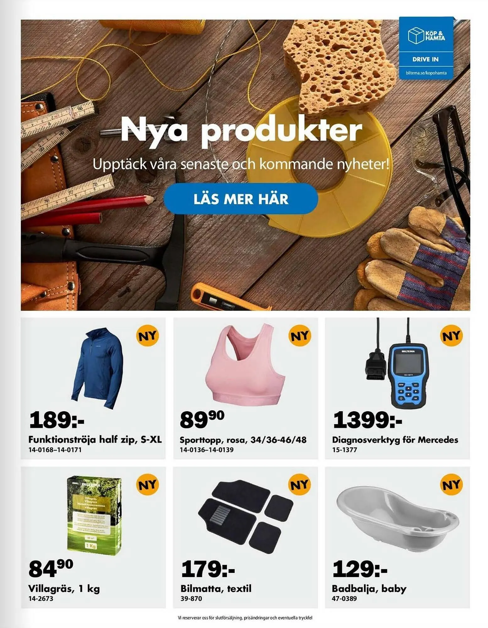 Biltema reklamblad från 1 juli till 31 juli 2023 - Reklamblad sidor 15