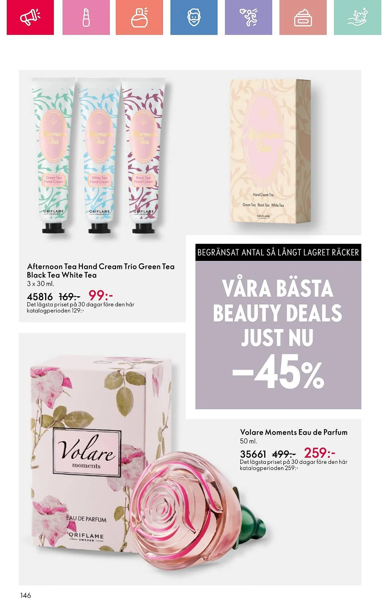 Oriflame reklamblad från 13 juli till 2 augusti 2025 - Reklamblad sidor 146