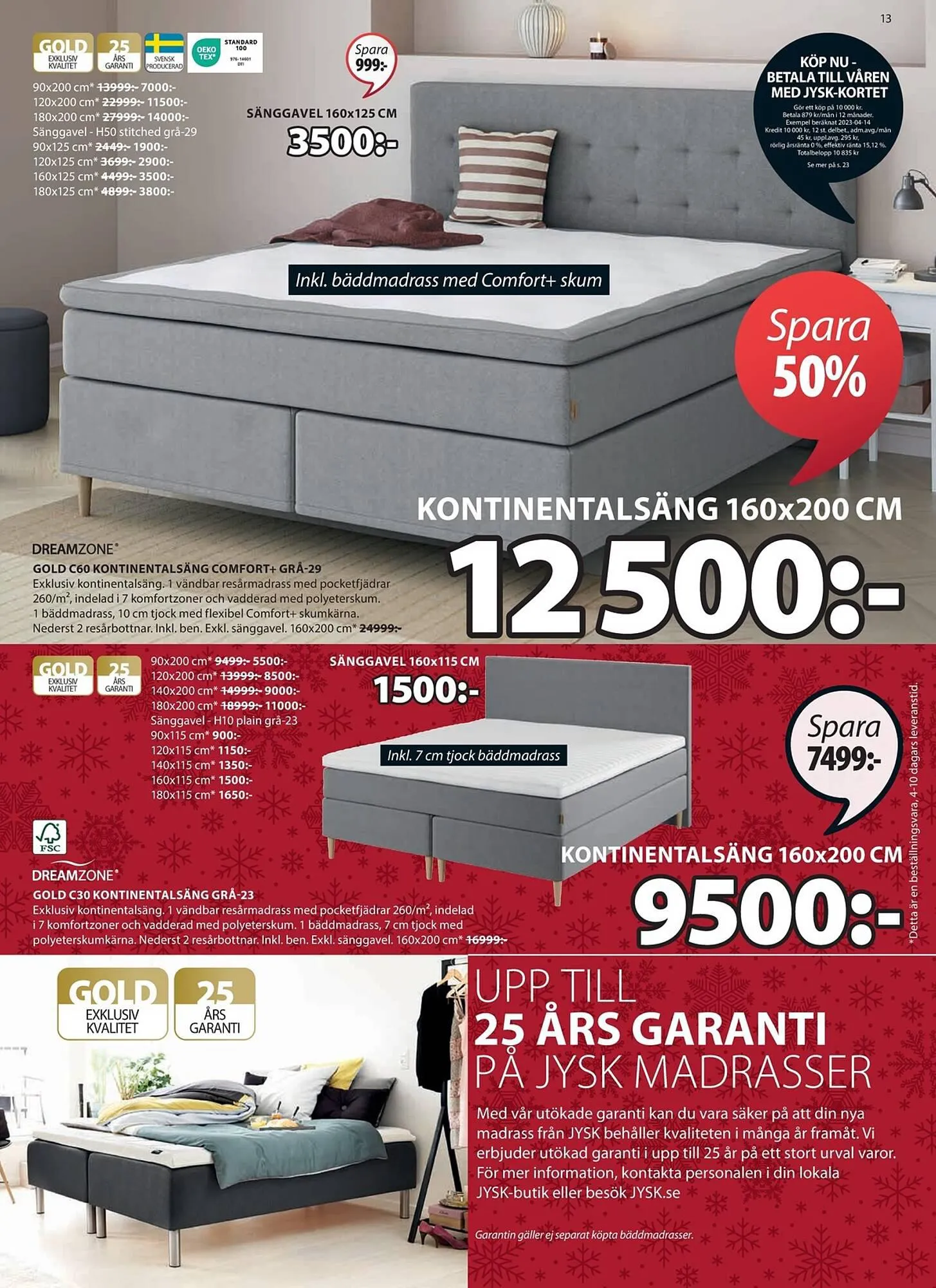 JYSK reklamblad från 27 november till 10 december 2023 - Reklamblad sidor 13