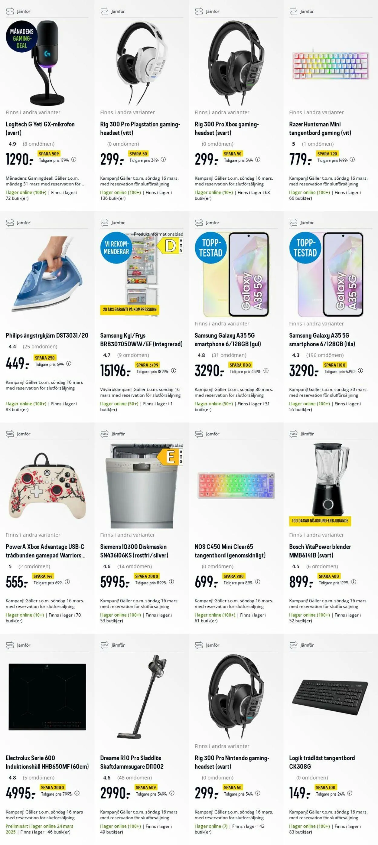 Elgiganten från 3 mars till 9 mars 2025 - Reklamblad sidor 15