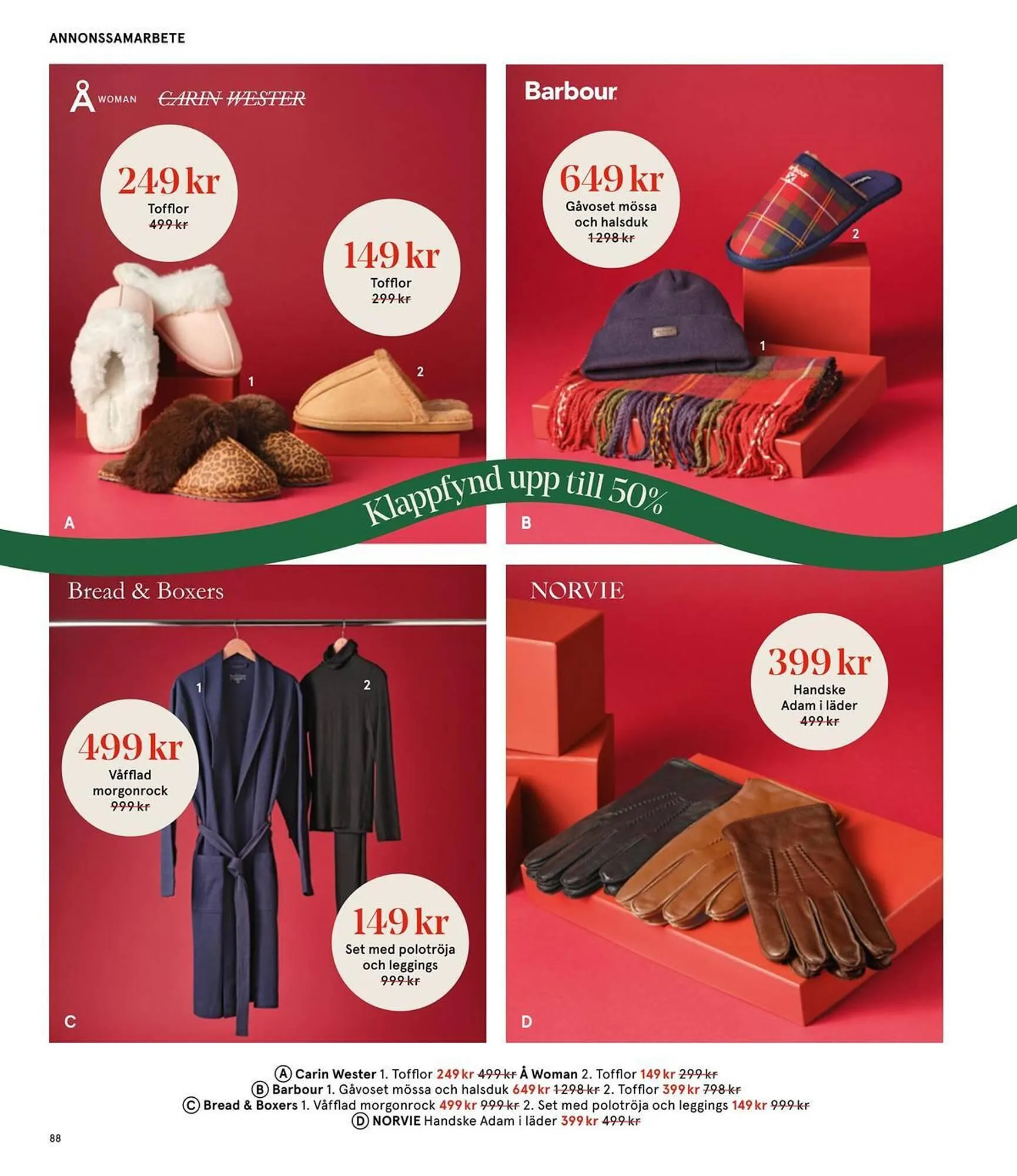 Åhléns reklamblad från 25 november till 11 december 2025 - Reklamblad sidor 88