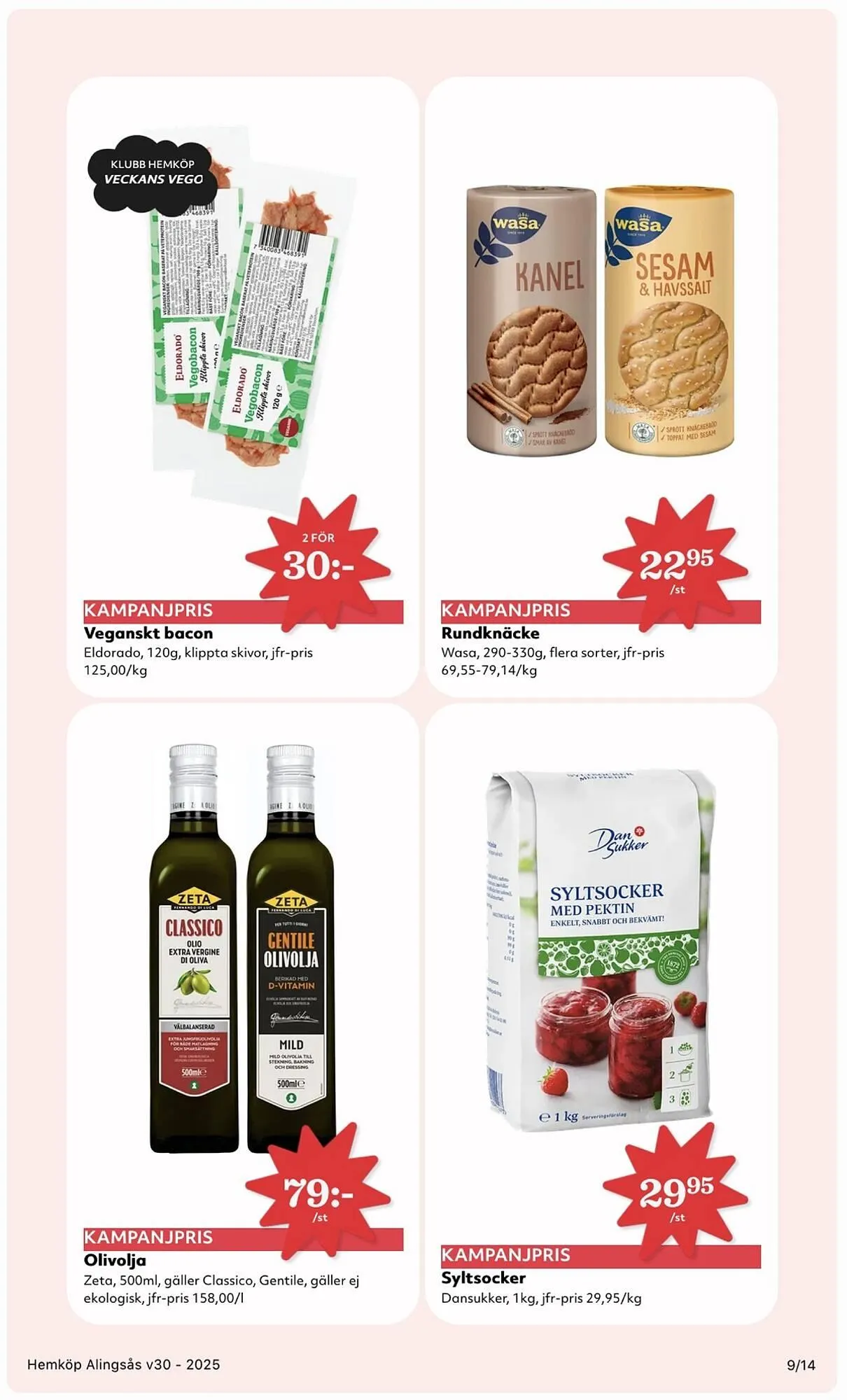 Hemköp reklamblad från 21 juli till 27 juli 2025 - Reklamblad sidor 9