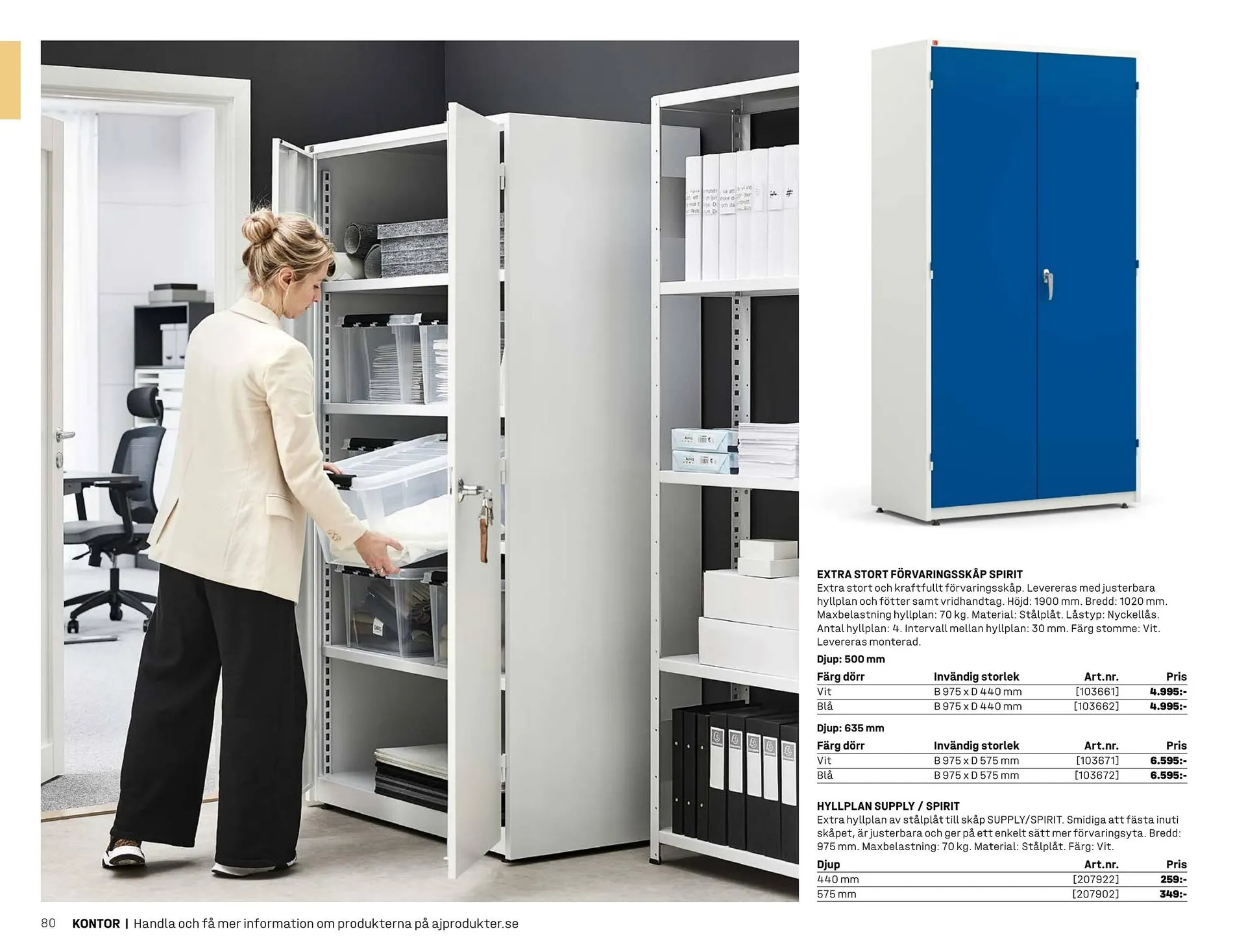 AJ Produkter reklamblad från 1 januari till 31 december 2025 - Reklamblad sidor 80