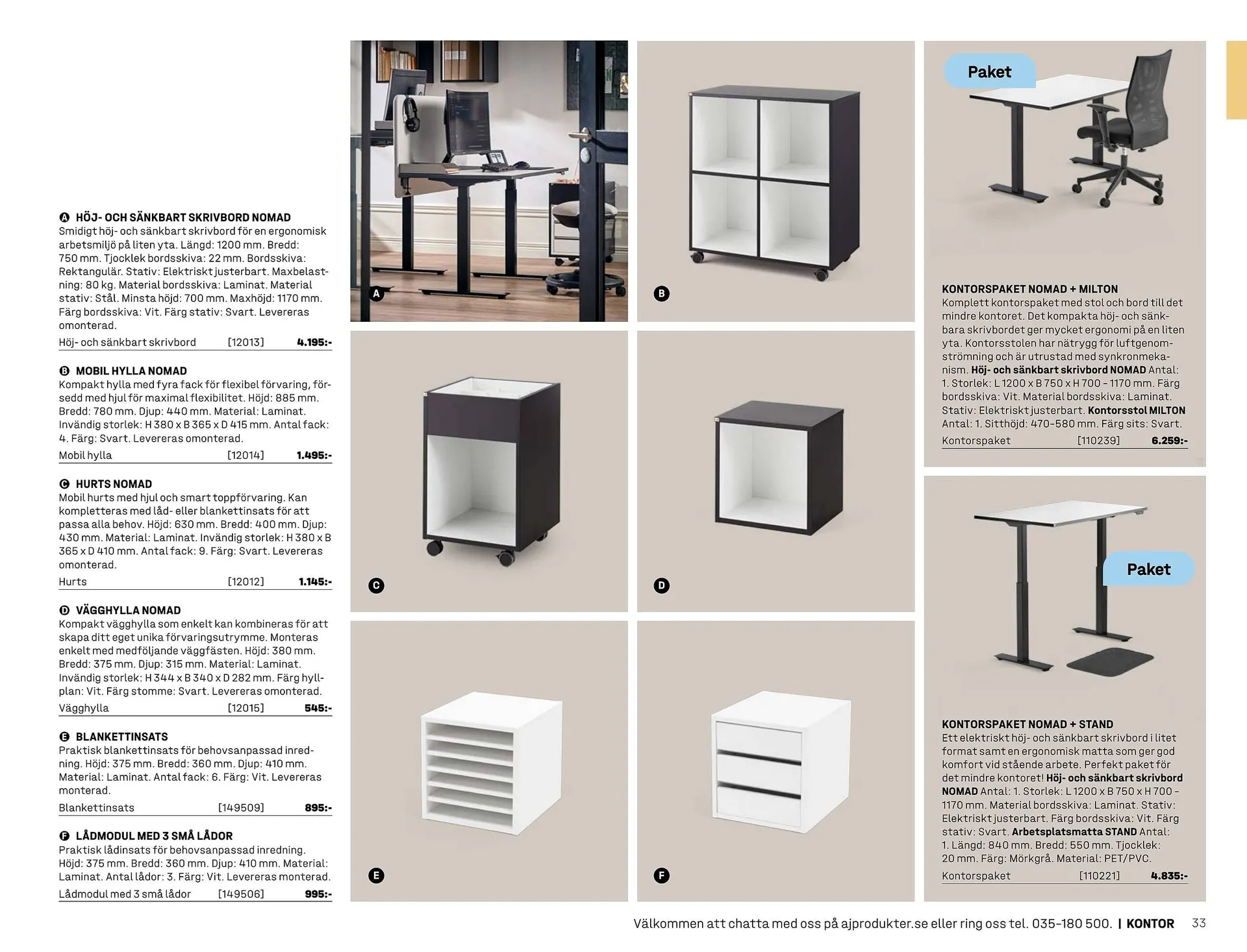 AJ Produkter reklamblad från 1 januari till 31 december 2025 - Reklamblad sidor 33