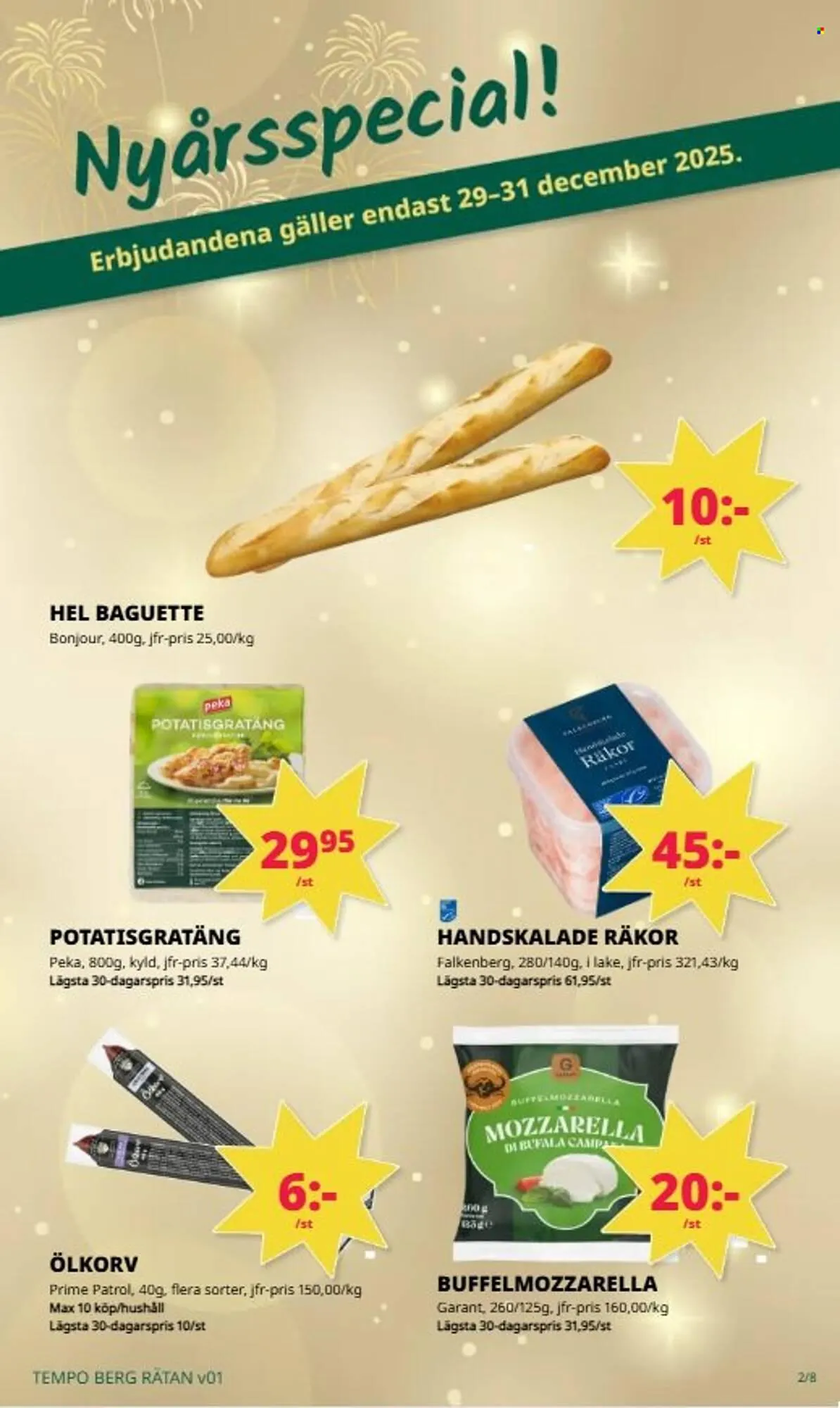 Tempo reklamblad från 29 december till 31 december 2025 - Reklamblad sidor 2