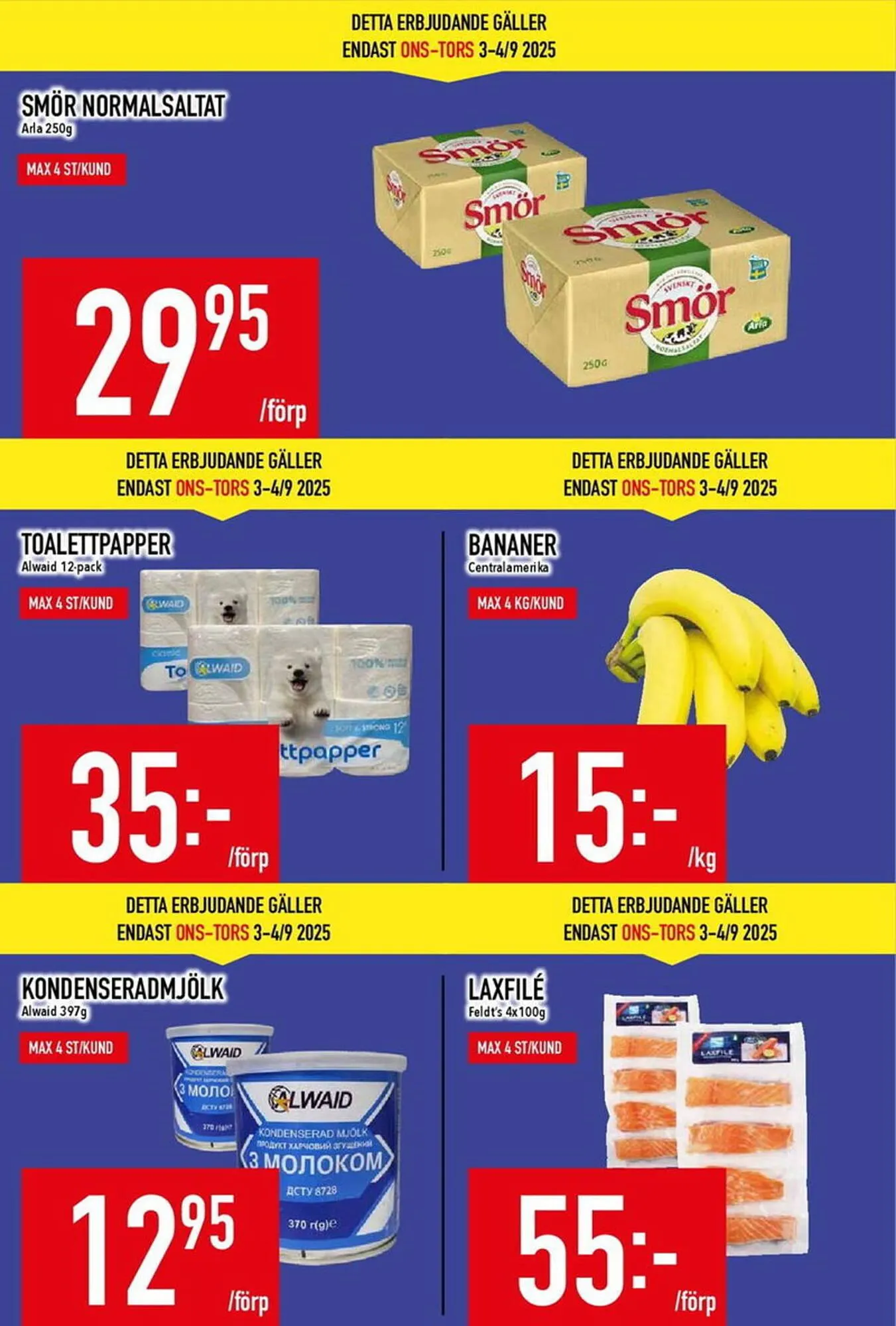 Matdax reklamblad från 1 september till 7 september 2025 - Reklamblad sidor 3