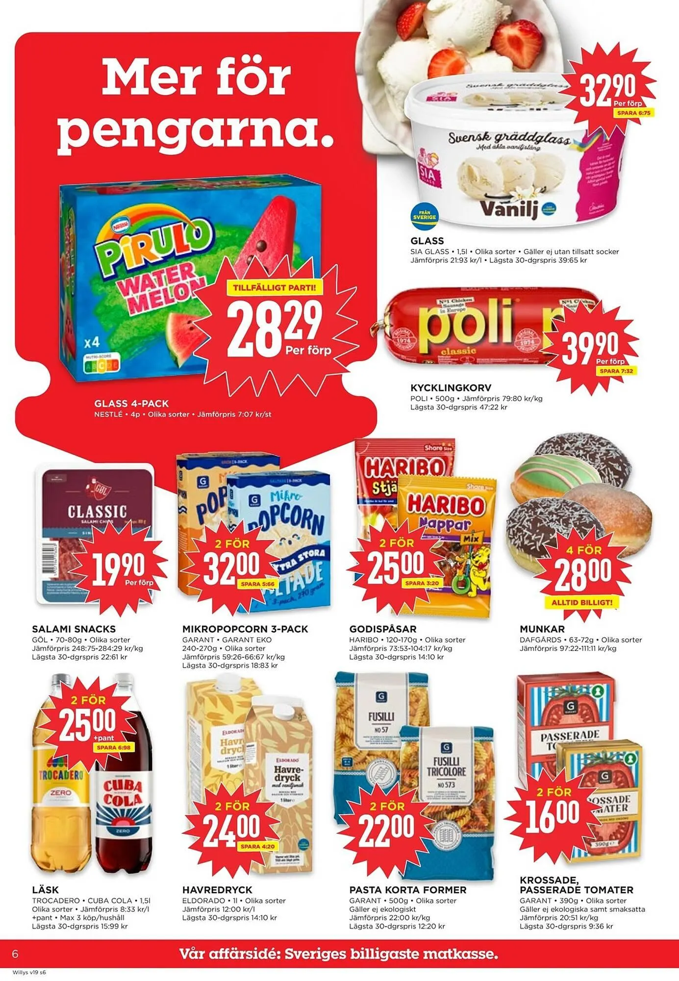 Willys reklamblad från 4 maj till 10 maj 2026 - Reklamblad sidor 6