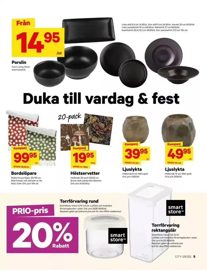 Upptäck attraktiva erbjudanden från 30 september till 6 oktober 2024 - Reklamblad sidor 14