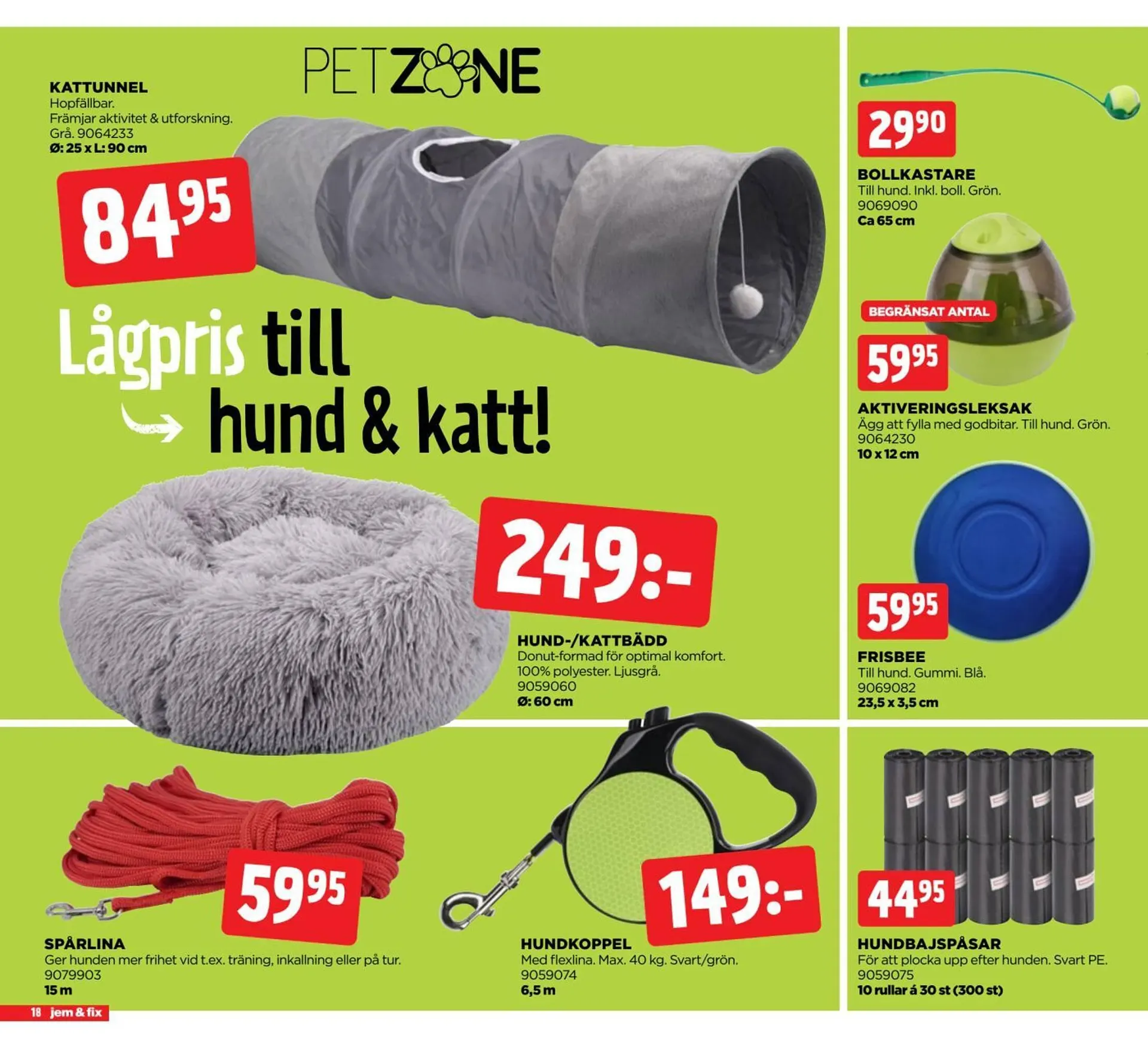 Jem&Fix reklamblad från 2 mars till 16 mars 2026 - Reklamblad sidor 18