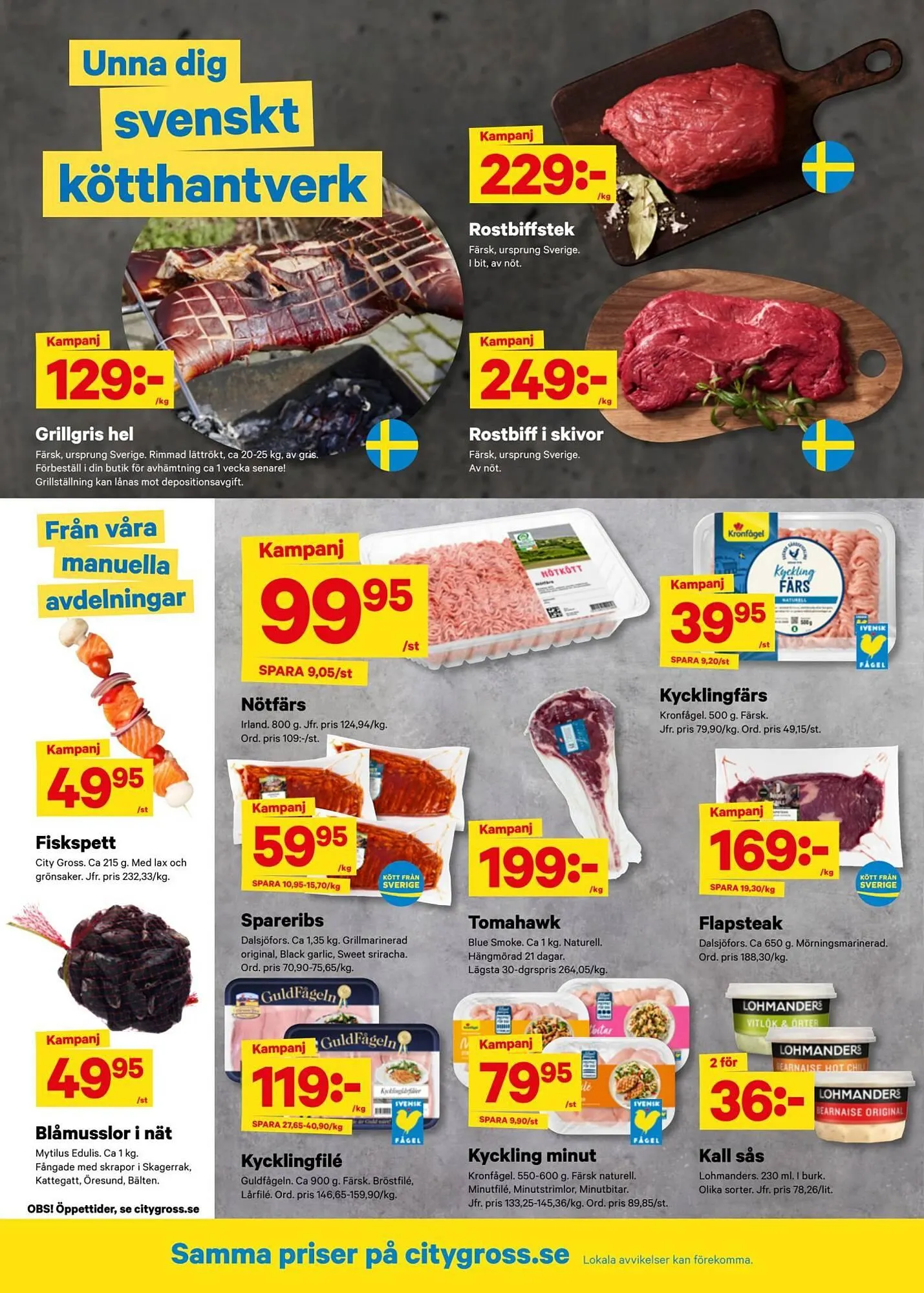 City Gross reklamblad från 11 maj till 18 maj 2026 - Reklamblad sidor 2