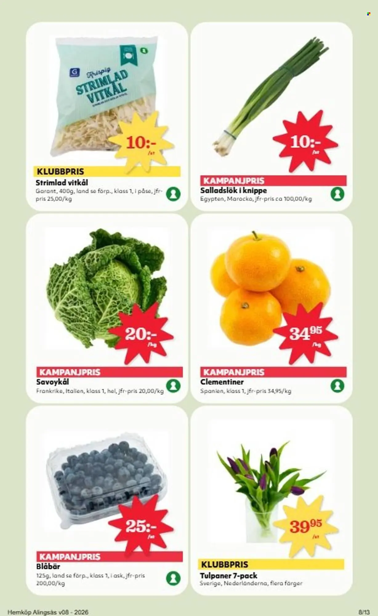Hemköp reklamblad från 16 februari till 22 februari 2026 - Reklamblad sidor 8