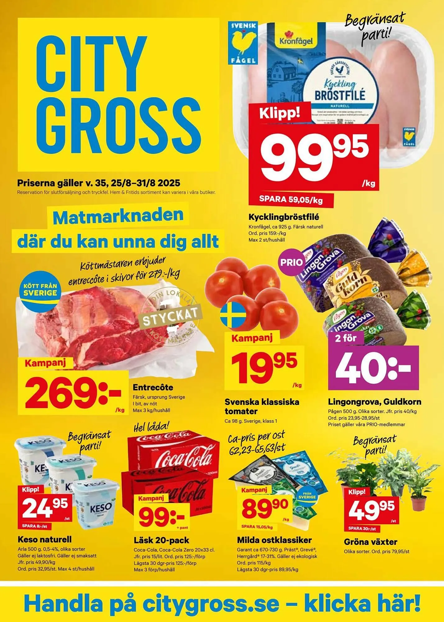 City Gross reklamblad - 1
