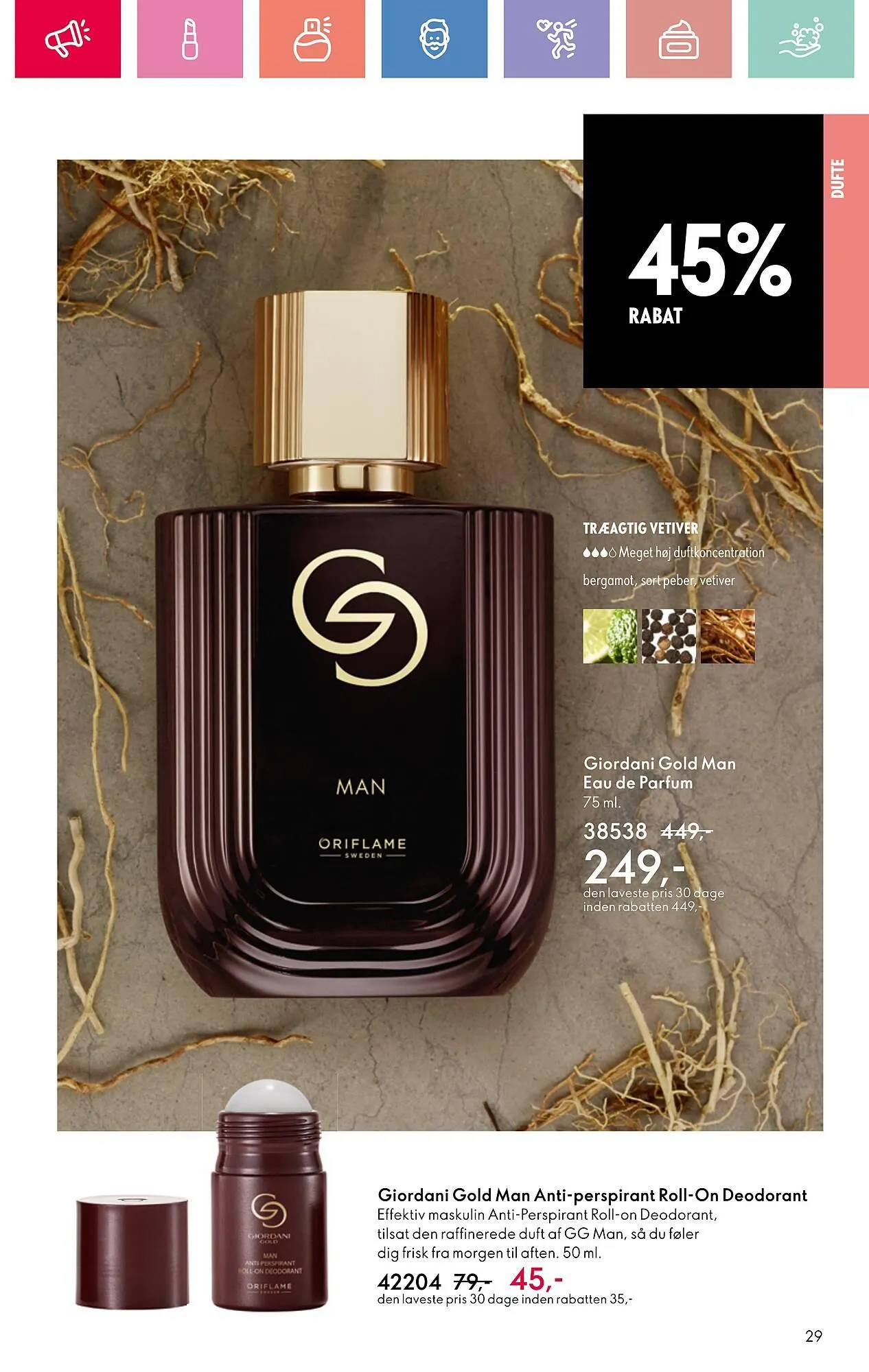 Oriflame reklamblad från 30 mars till 19 april 2025 - Reklamblad sidor 29