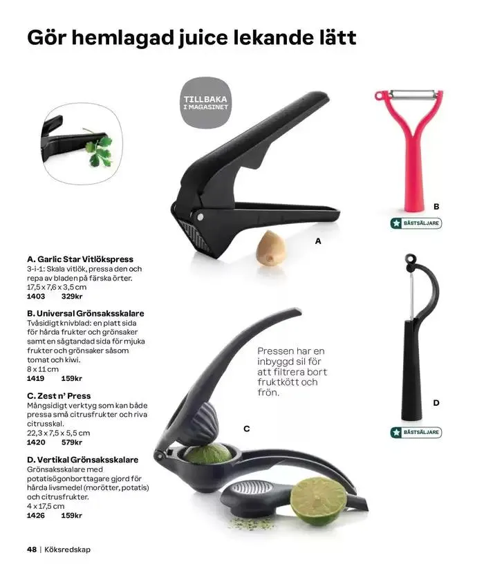 Attraktiva specialerbjudanden för alla från 2 september till 31 januari 2025 - Reklamblad sidor 42