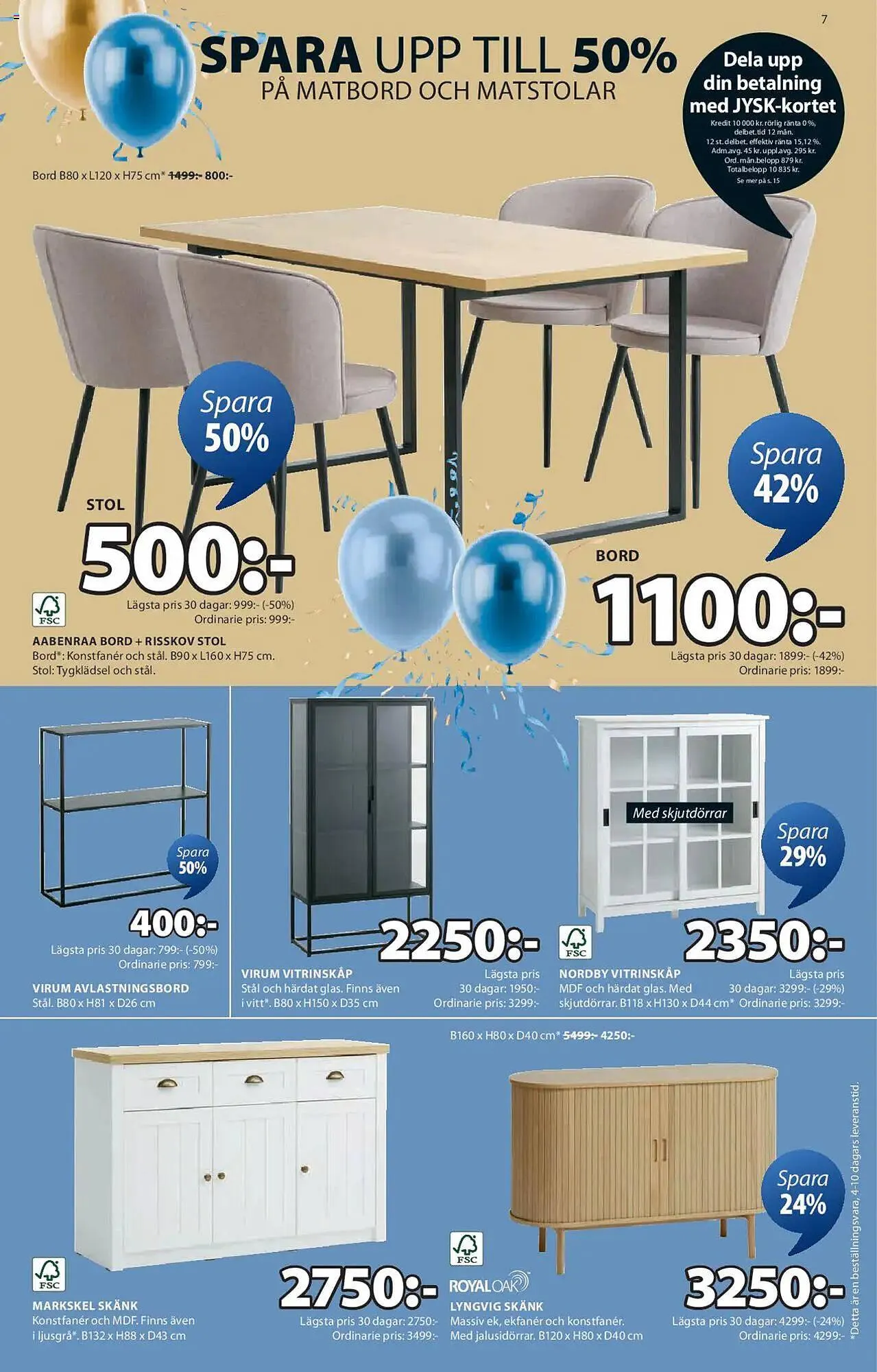 JYSK reklamblad från 14 april till 27 april 2025 - Reklamblad sidor 7