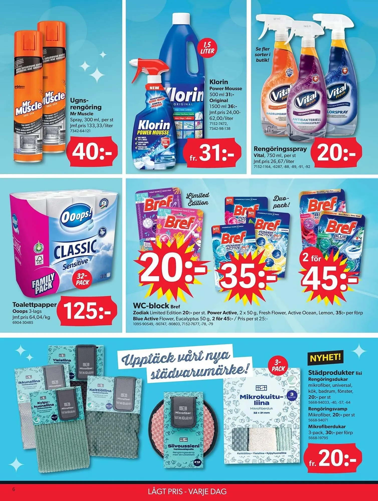 DollarStore reklamblad från 25 augusti till 7 september 2025 - Reklamblad sidor 6