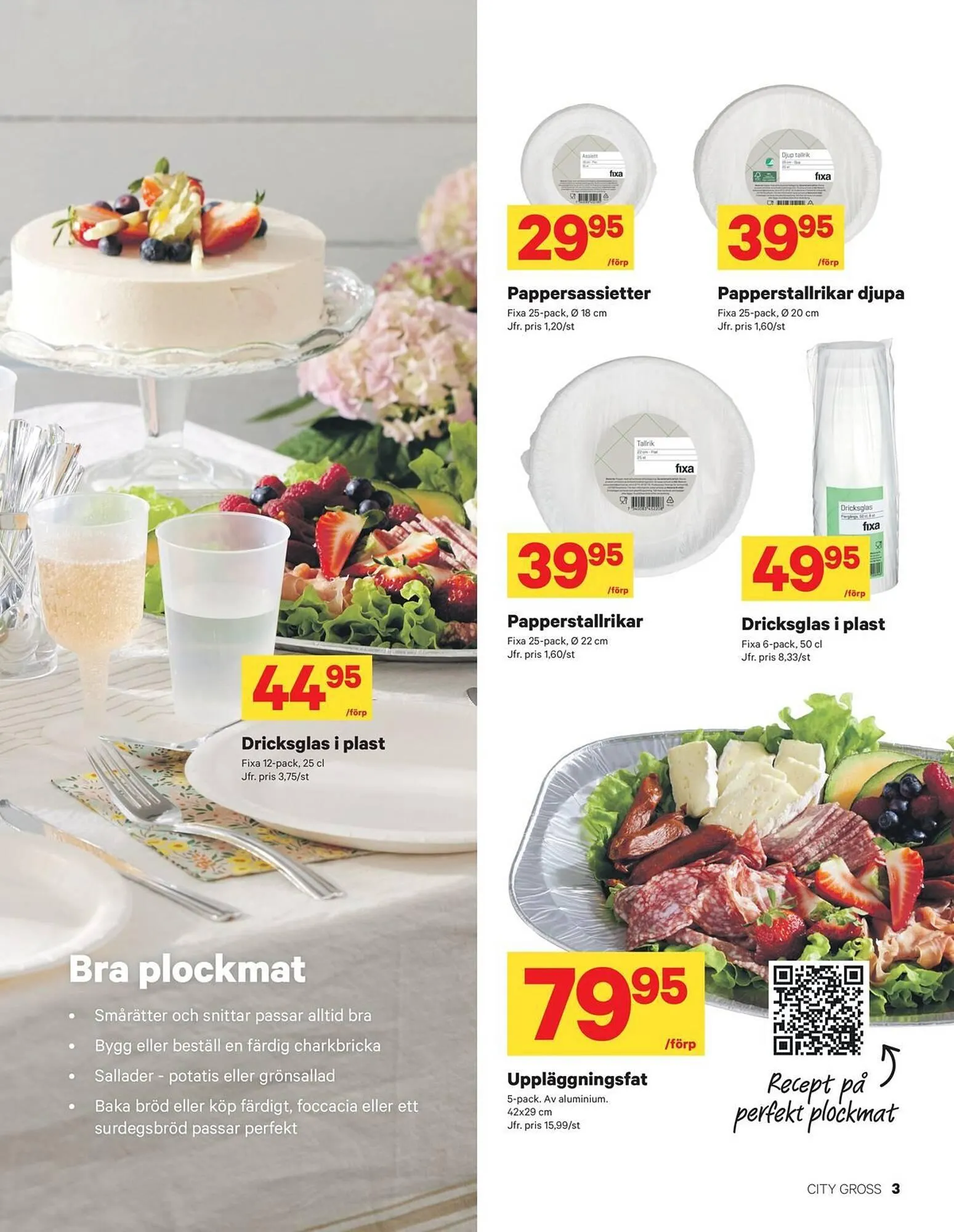 City Gross reklamblad från 22 september till 28 september 2025 - Reklamblad sidor 3