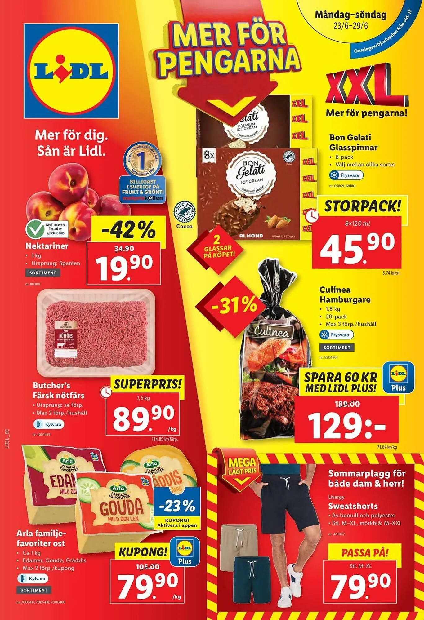 Lidl reklamblad från 23 juni till 29 juni 2025 - Reklamblad sidor 1