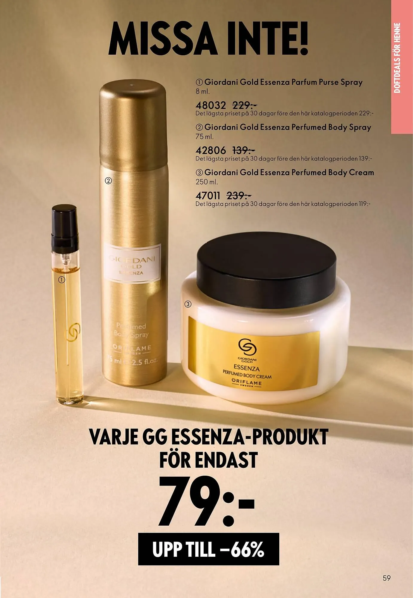 Oriflame reklamblad från 13 maj till 2 juni 2026 - Reklamblad sidor 59