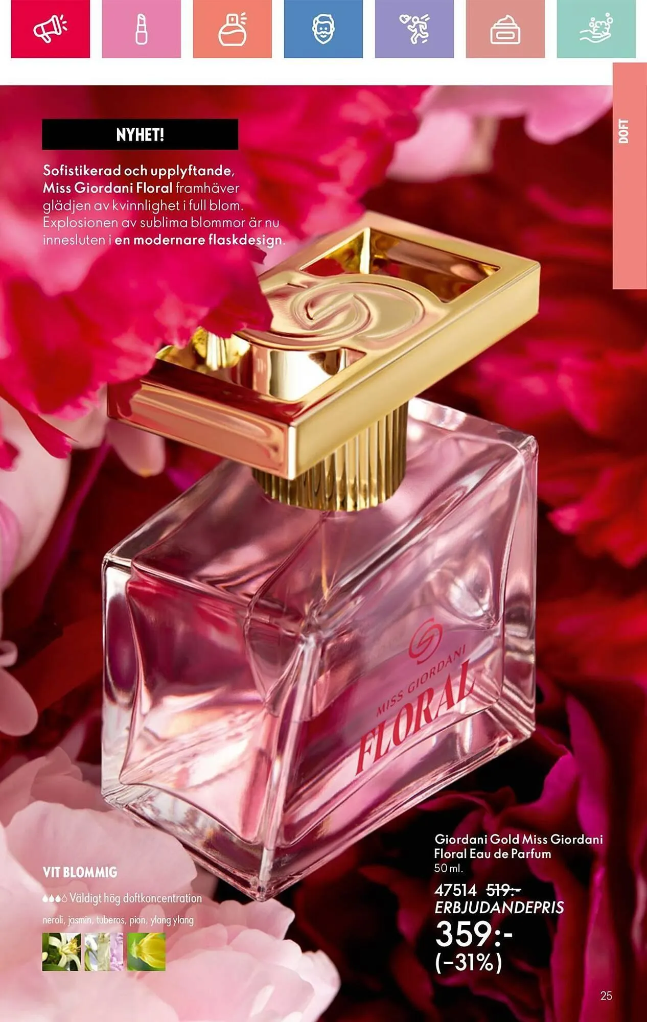 Oriflame reklamblad från 10 mars till 29 mars 2025 - Reklamblad sidor 25