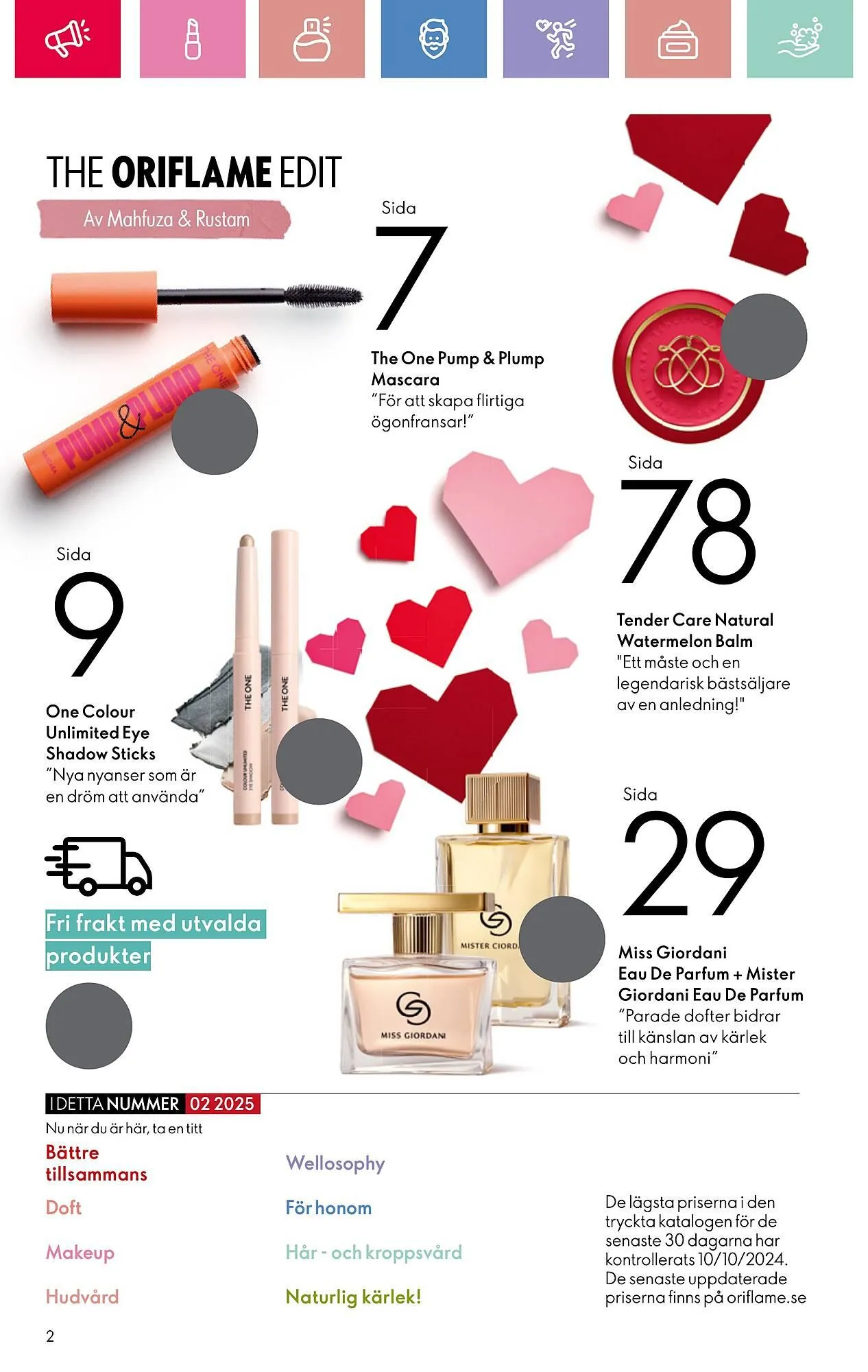 Oriflame reklamblad från 26 januari till 15 februari 2025 - Reklamblad sidor 2