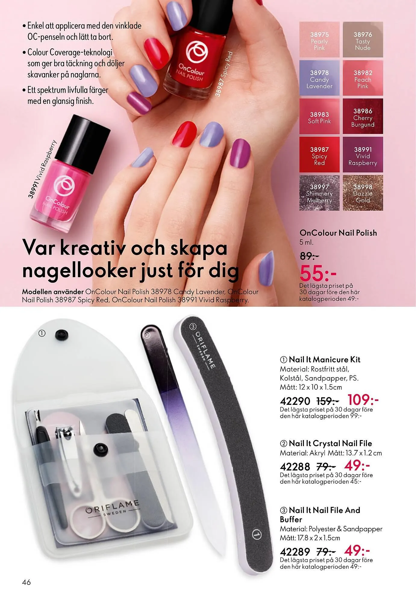 Oriflame reklamblad från 29 oktober till 18 november 2025 - Reklamblad sidor 46