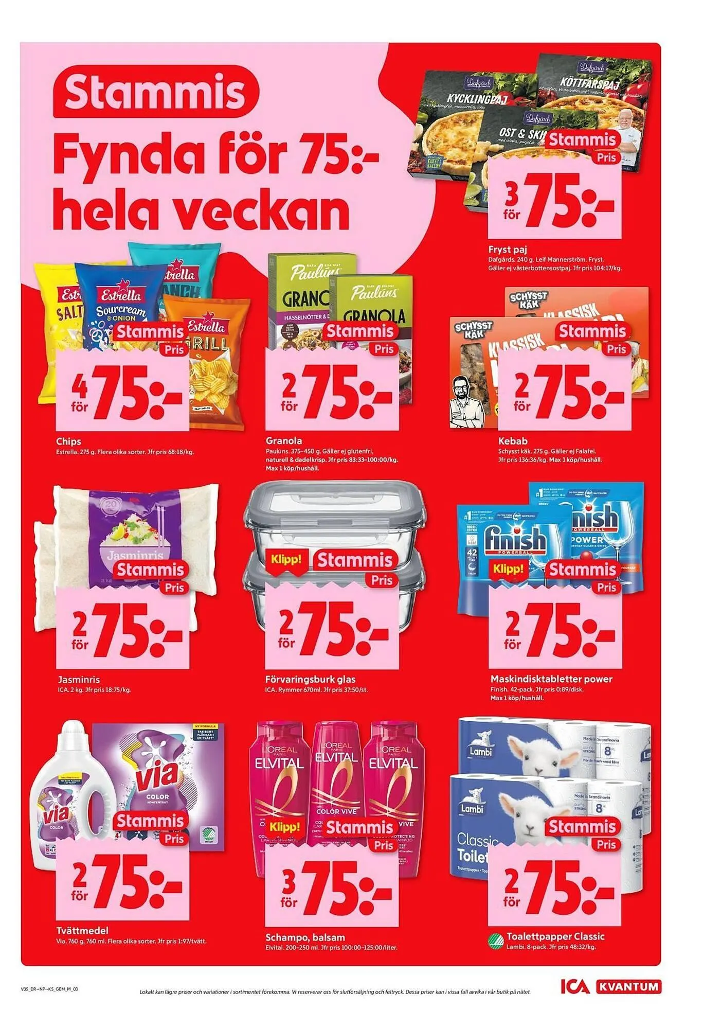 ICA Kvantum reklamblad från 25 augusti till 31 augusti 2025 - Reklamblad sidor 3