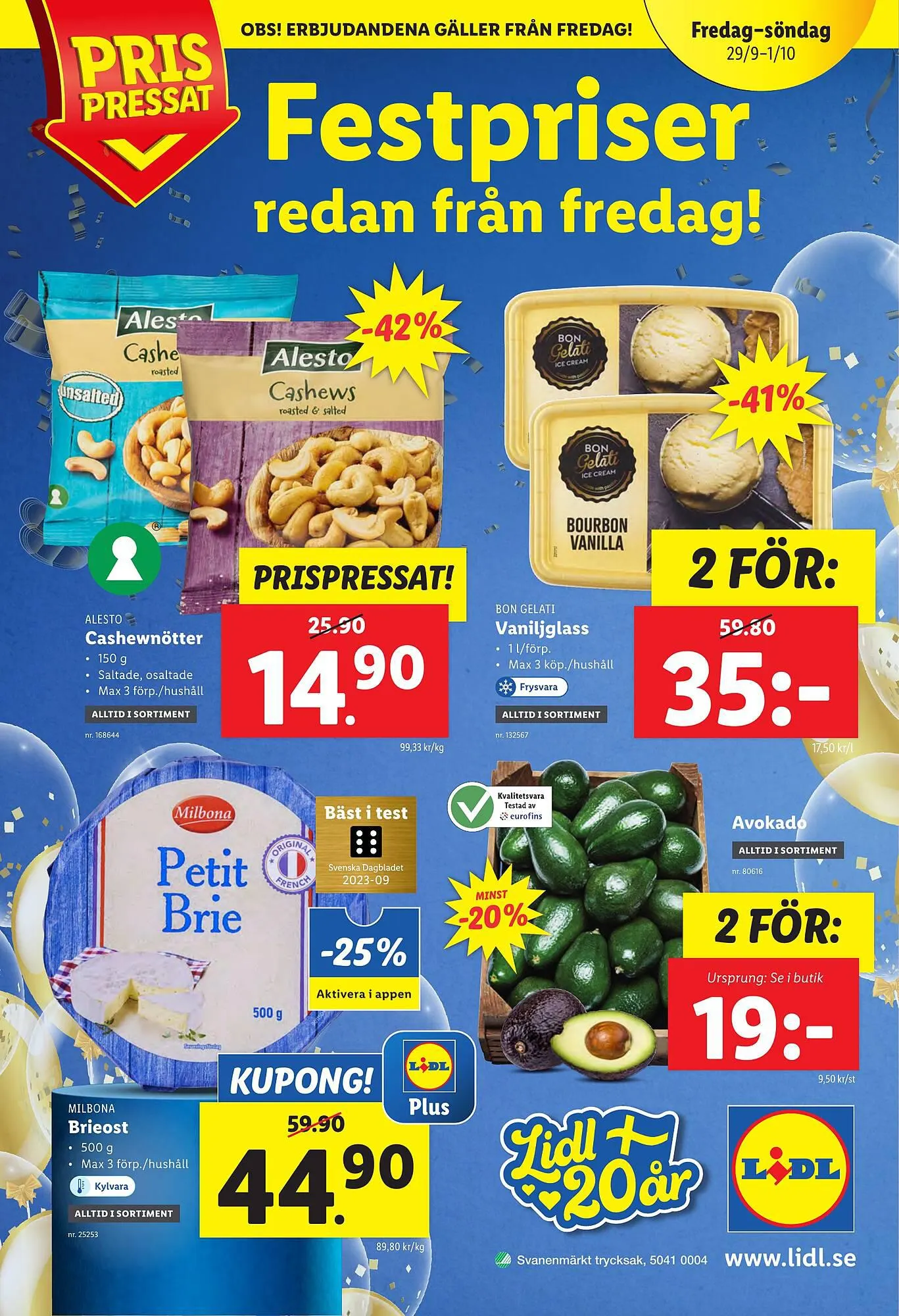 Lidl reklamblad från 25 september till 1 oktober 2023 - Reklamblad sidor 32