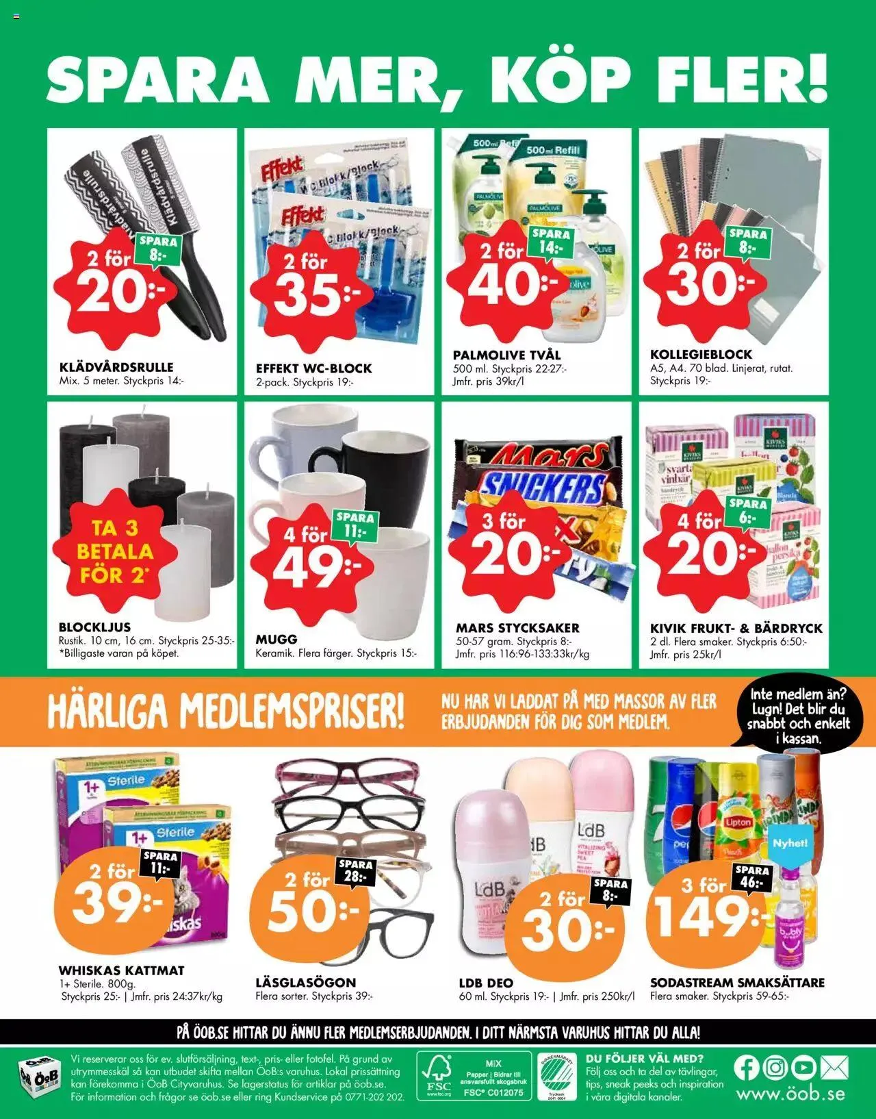 ÖoB - erbjudanden från 25 september till 1 oktober 2023 - Reklamblad sidor 16