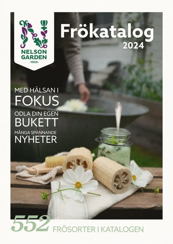 Nelson Gardens frökatalog 2024 är här! från 6 mars till 31 december 2024 - Reklamblad sidor 1